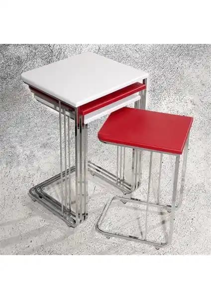 Veys Sehpa Vegas Zigon Sehpa Modern Tasarım ve Dayanıklılık Özellikleri