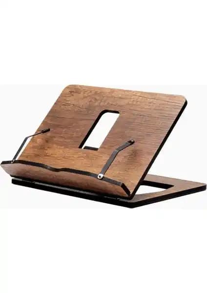 Vigo Wood Ahşap Kitap ve Tablet Standı: Konfor ve İşlevselliğin Birleşimi