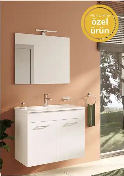 VitrA Ardea 67073 Banyo Dolabı Seti Modern Tasarım ve Dayanıklılık Özellikleriyle