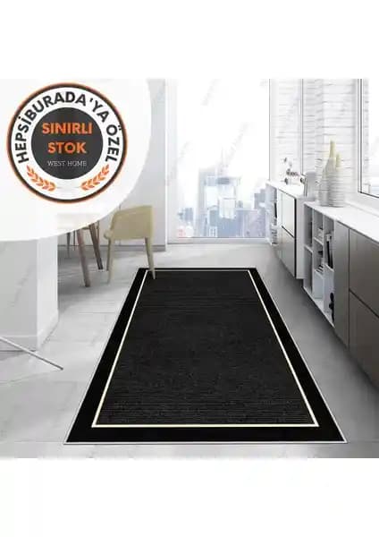 West Home Dijital Baskı Yıkanabilir Kaymaz Taban Salon Halısı Özellikleri ve Kullanım Avantajları
