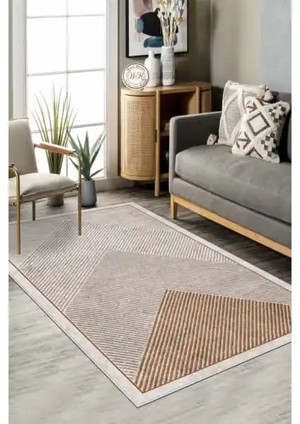 West Home Dijital Baskılı Yıkanabilir Modern Halı: Estetik ve Fonksiyonellik Bir Arada