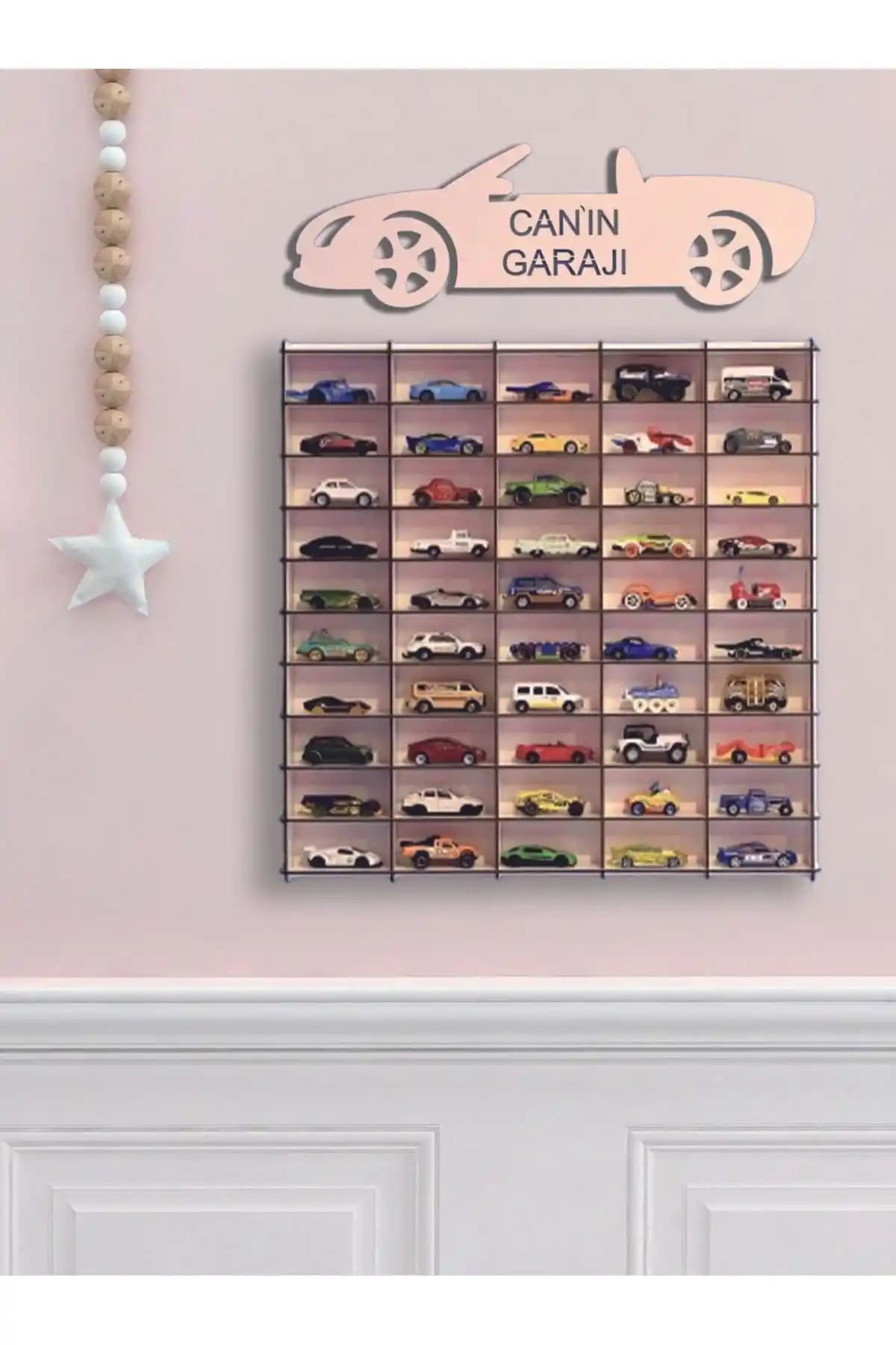 Wudie Oyuncak Araba Rafı: Şık ve İşlevsel Depolama Çözümü