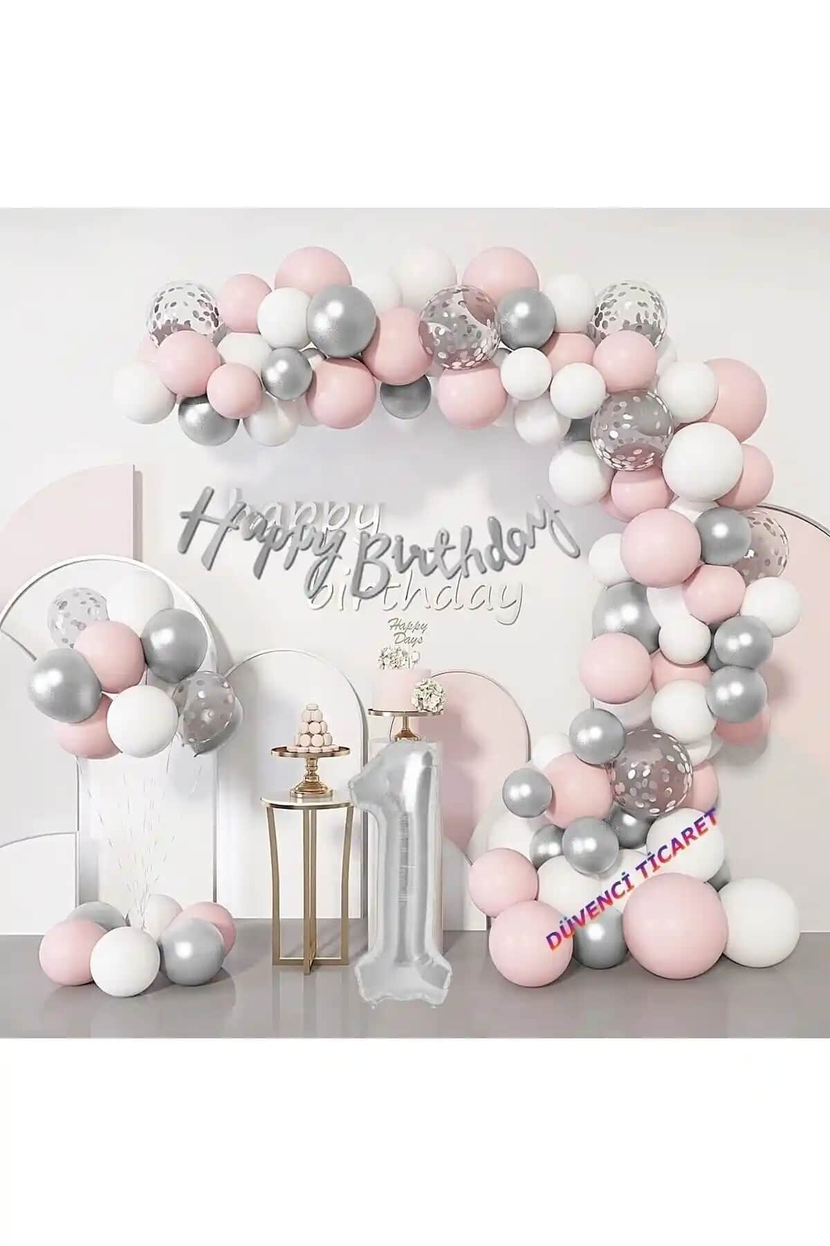 1 Yaş Doğum Günü Balon Setleri Karşılaştırması: DÜVENCİ TİCARET ve Genel Markalar
