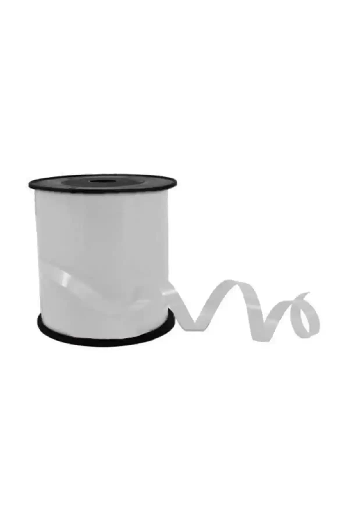 200 Metre Beyaz Rabant Rafya Şerit Dekorasyon ve Süsleme İçin Uygun Ürün