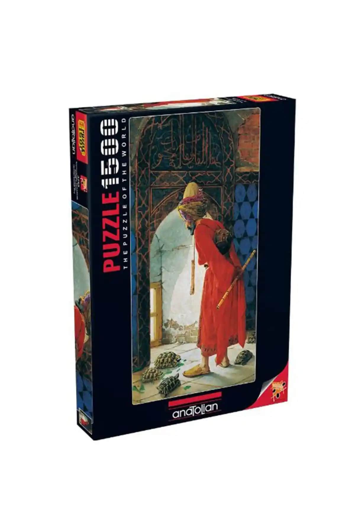 Anatolian Puzzle Kaplumbağa Terbiyecisi 1500 Parça: Yüksek Kalite ve Zihinsel Gelişim İçin Uygun