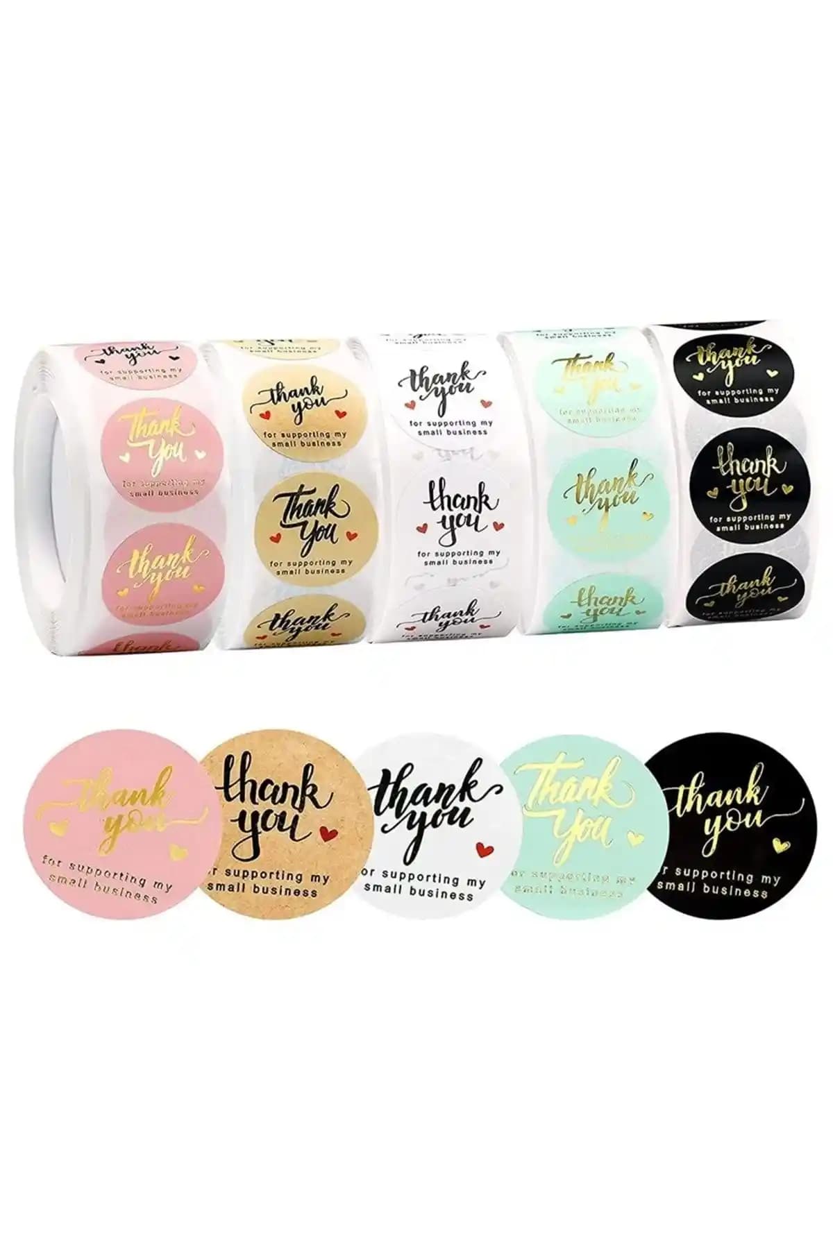 Anka Design Yapışkanlı Etiketler: Canlı Renkler ve Estetik Tasarımlarla Paketleme Çözümü