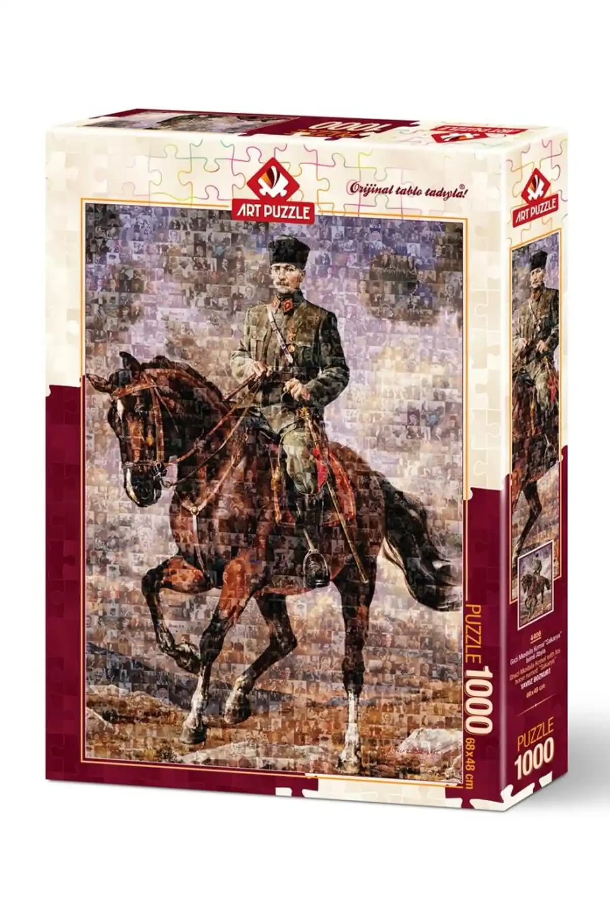 Atatürk ve Sakarya Temalı 1000 Parça Yüksek Kalite Puzzle Ürün İncelemesi