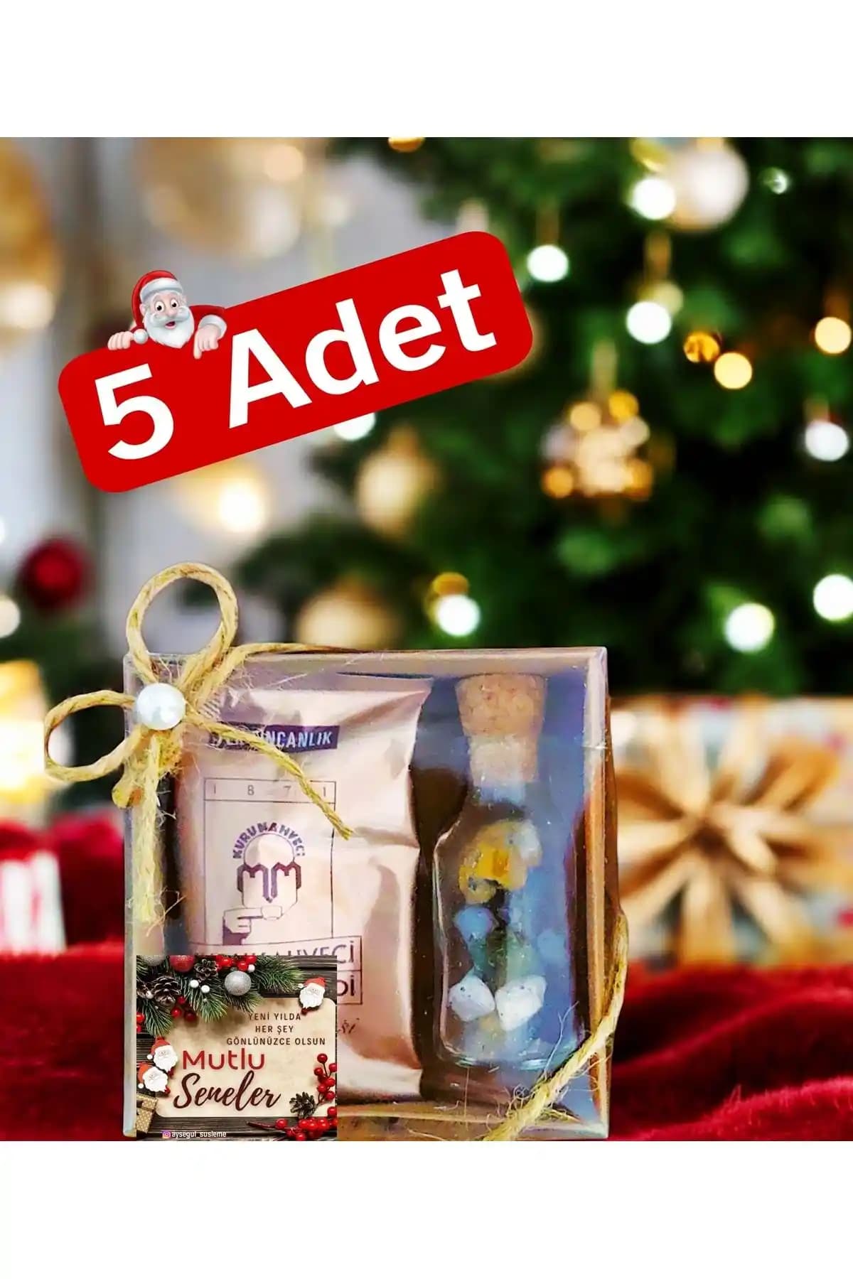 Ayşegül Süsleme Yılbaşı Hediyesi: 5'li Kahve ve Çikolata Kutusu ile Sevdiklerinize Anlamlı Hediye