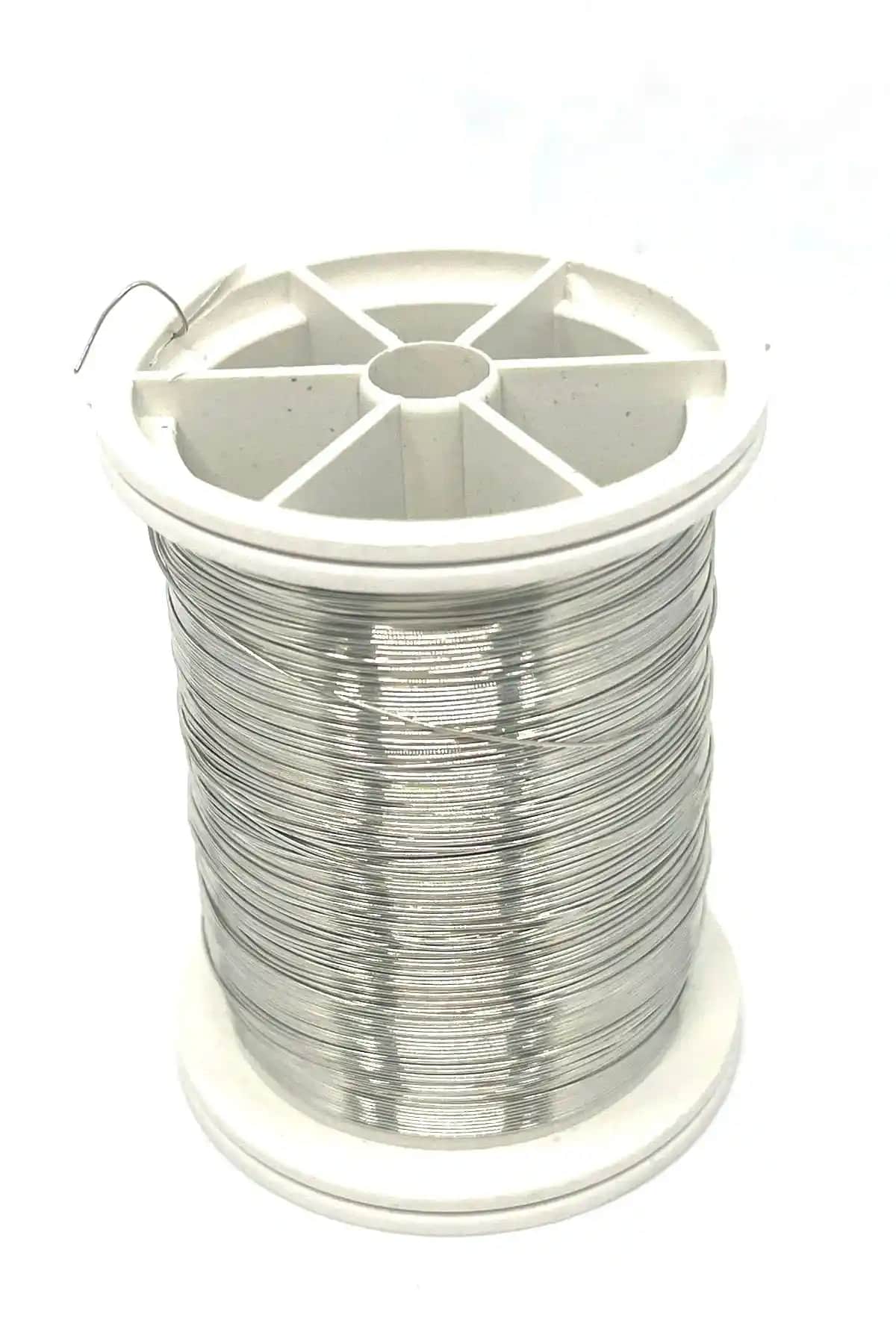 Bakır Tel 0,30 mm, 48 metre, esnek ve dayanıklı, el işleri ve takı yapımı için uygun