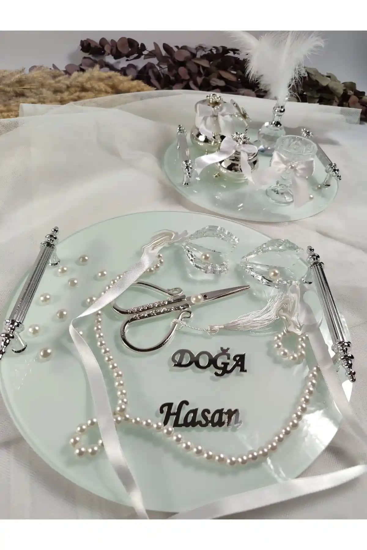 Basic Creation İkili İnci Beyaz Daire Söz ve Kahve Tepsisi Detaylı Tanıtım ve Kullanım Rehberi