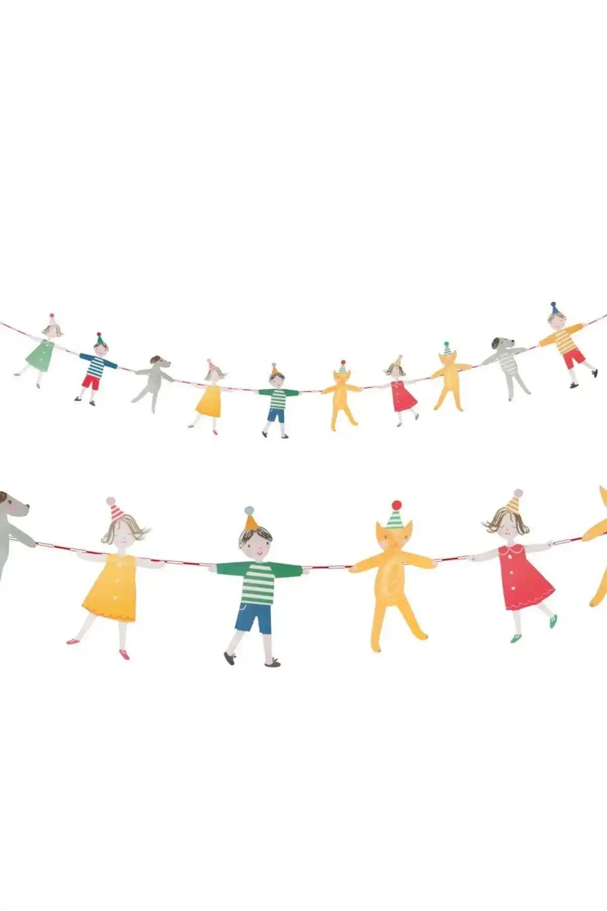 Big Party El Ele Çocuklar Uzar Süs Seti ile Renkli ve Eğlenceli Doğum Günü Dekorasyonu