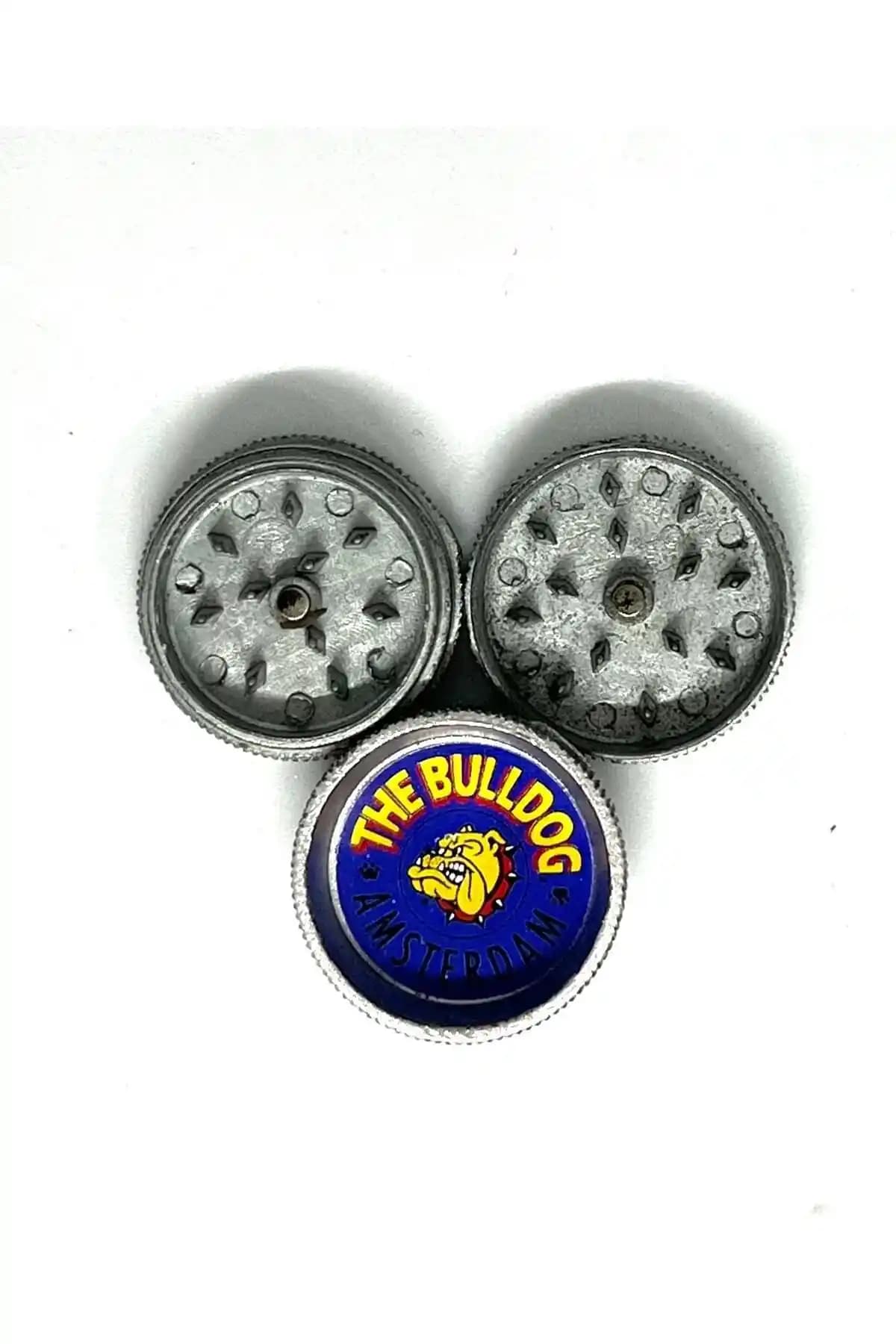 Bulldogg Bulldog Amsterdam 25mm Tütün Öğütücü: Taşınabilir ve Dayanıklı Metal Grinder