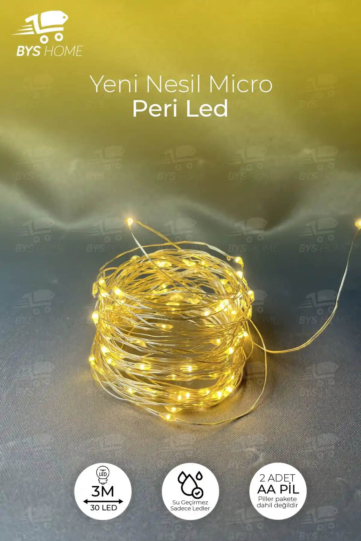 BYSHOME ve Ulbay 3 Metre Peri Led Aydınlatma Ürünleri Karşılaştırması