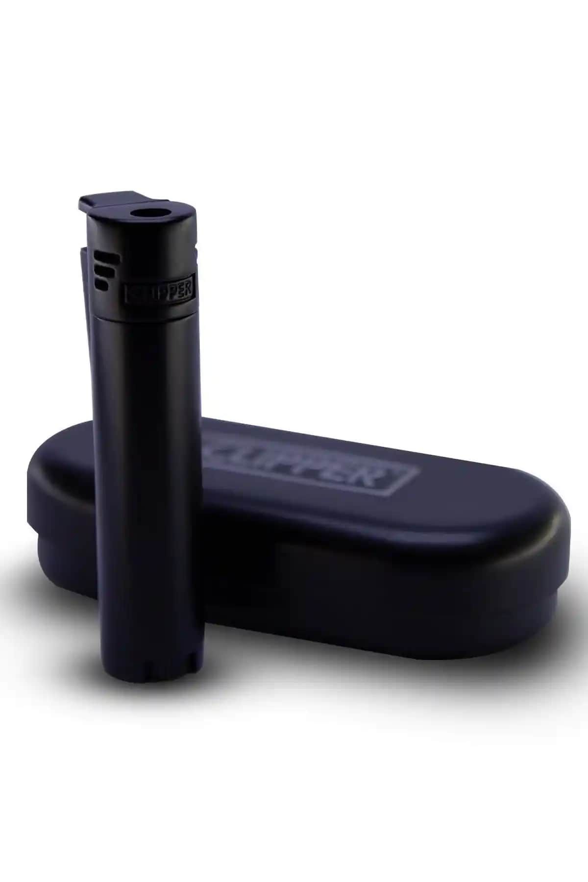 Clipper Siyah Jet Flame Metal Çakmak: Dayanıklı ve Estetik Tasarım ile Güçlü Performans