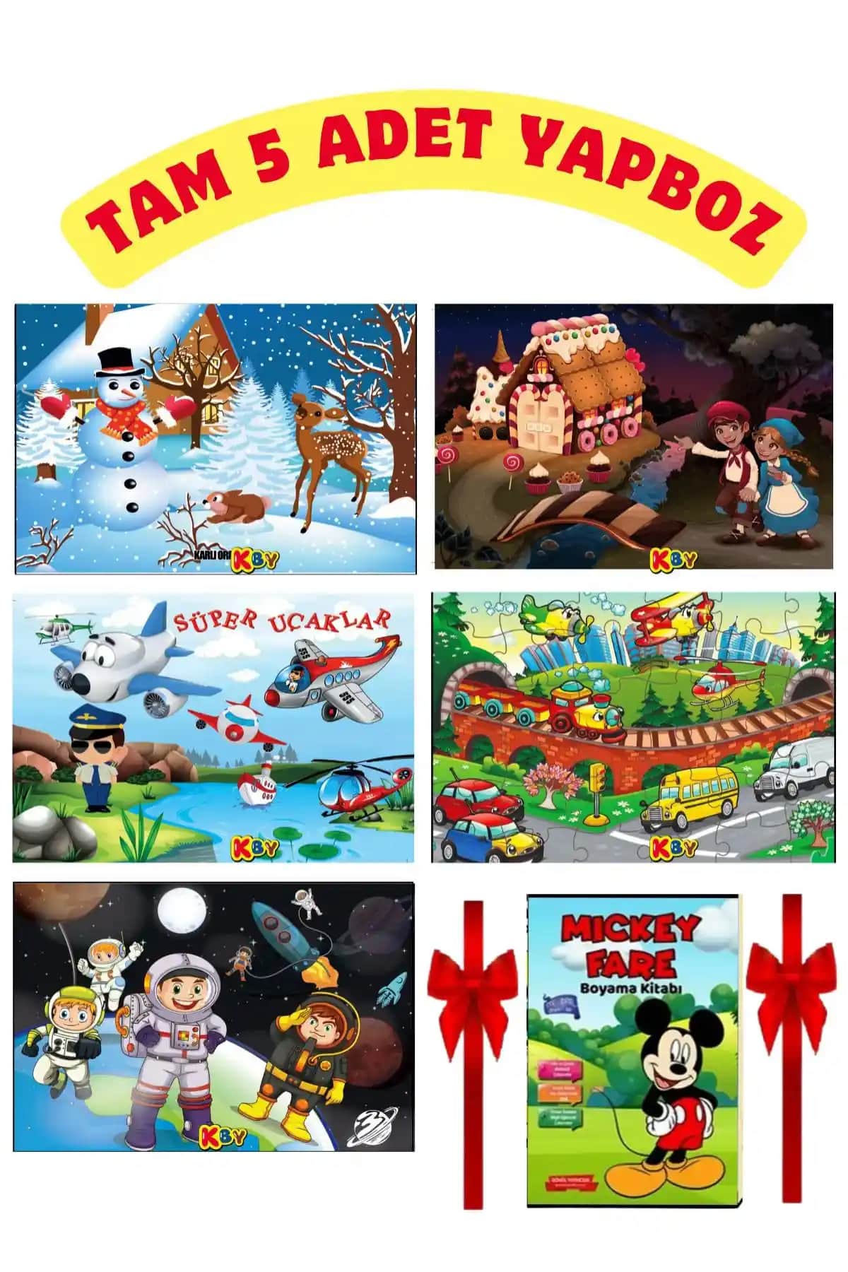 Çocuklar İçin Eğitici ve Eğlenceli Yapboz Setleri Karşılaştırması