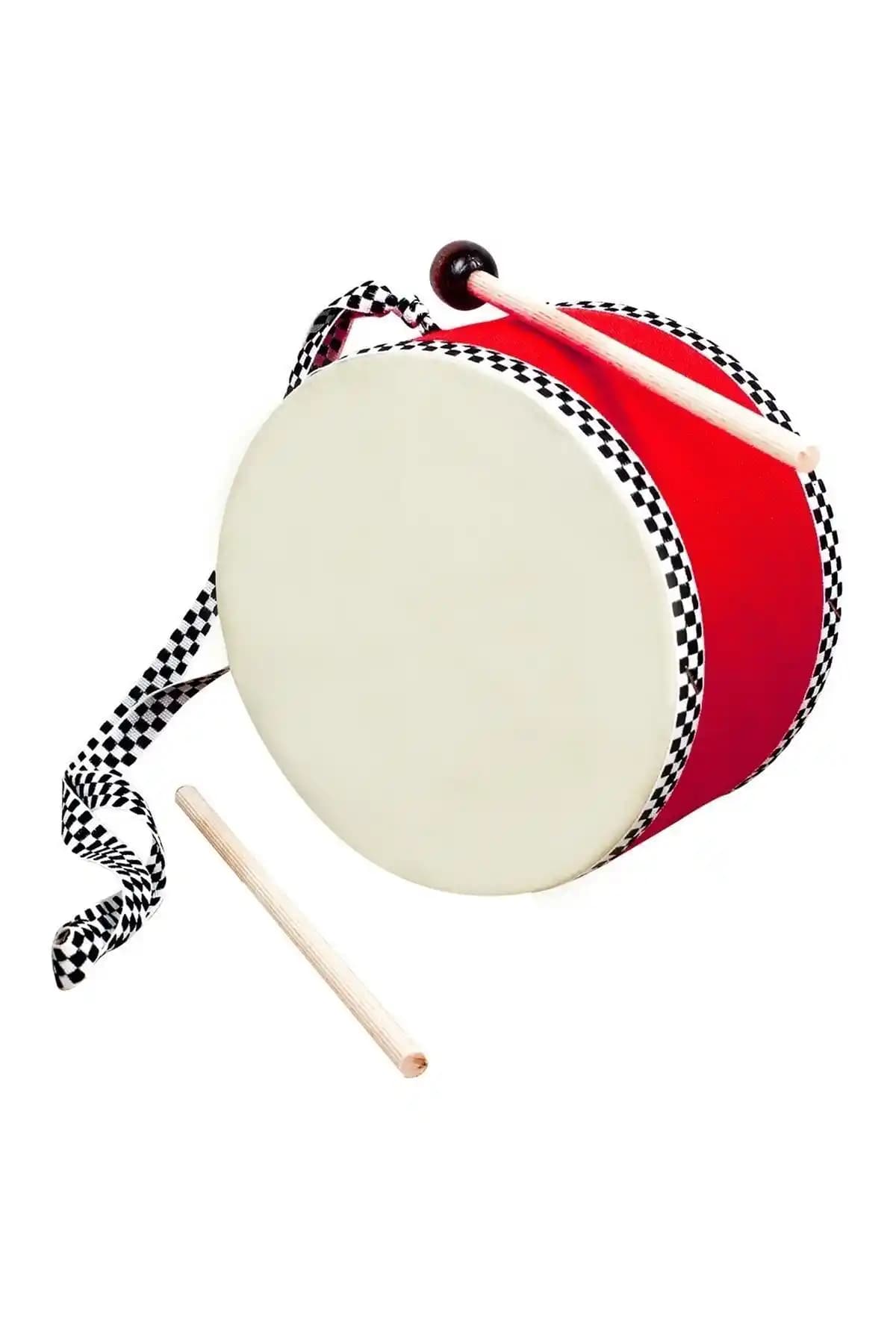 Çocuklar İçin Güvenli ve Eğlenceli Askılı Küçük Deri Davul Ürünü Tanıtımı ve Özellikleri