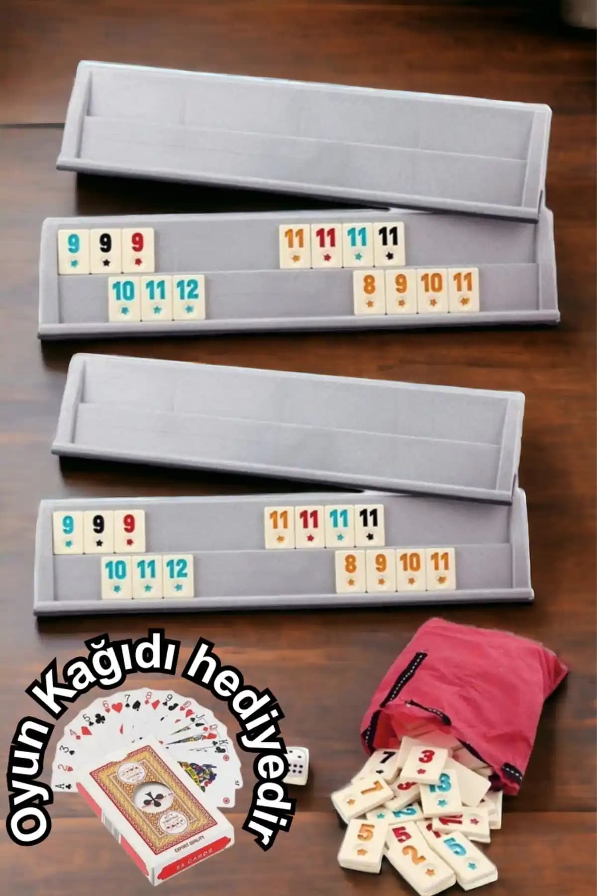 Comprox Büyük Boy 1. Kalite Melemin Kemik Taşlı Plastik Okey Takımı İncelemesi