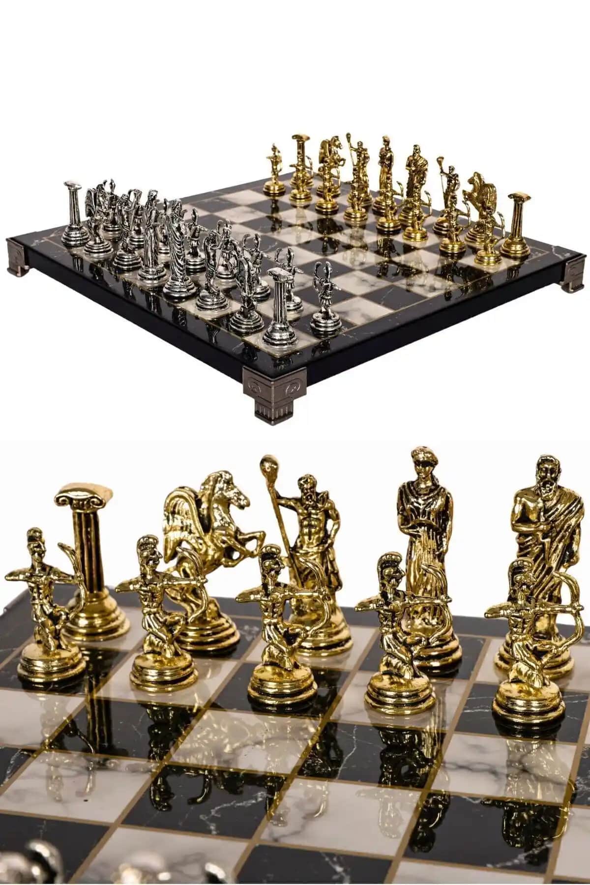Cooper Chess Metal Satranç Takımı: Estetik ve Dayanıklı Koleksiyon ve Oyun Seti