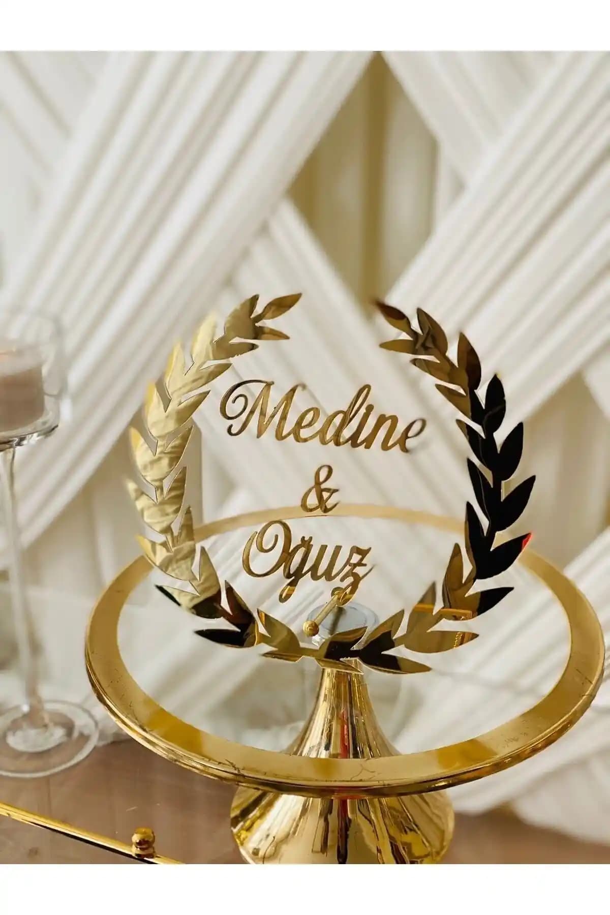 DfEventdesign Pleksi Başak Model Söz Nişan Masa Üstü İsimliği Özellikleri ve Kullanım Alanları