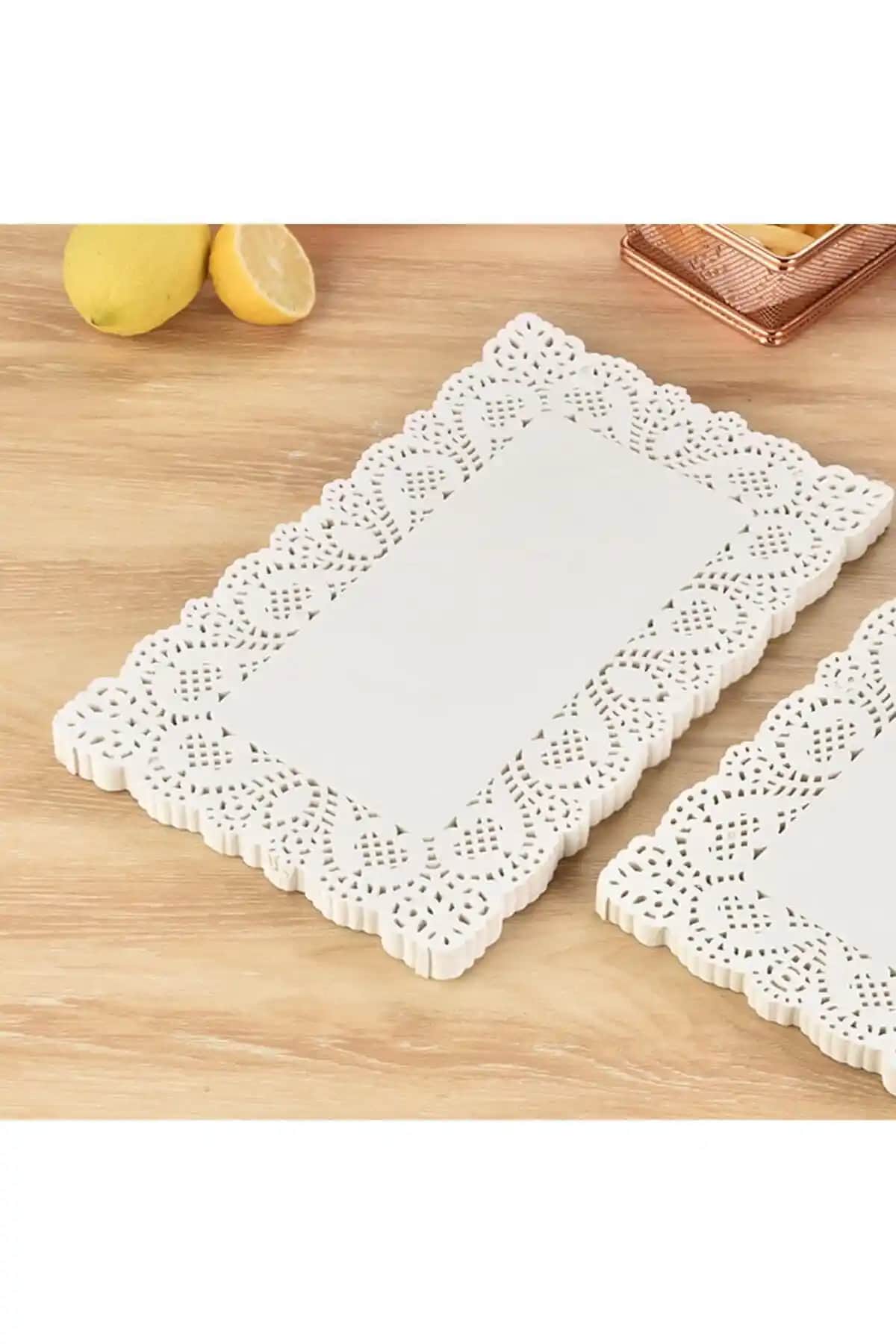 Dolphin Dantel Kağıt 26x37 cm 100'lü Şık ve Çok Yönlü Dekoratif Malzeme