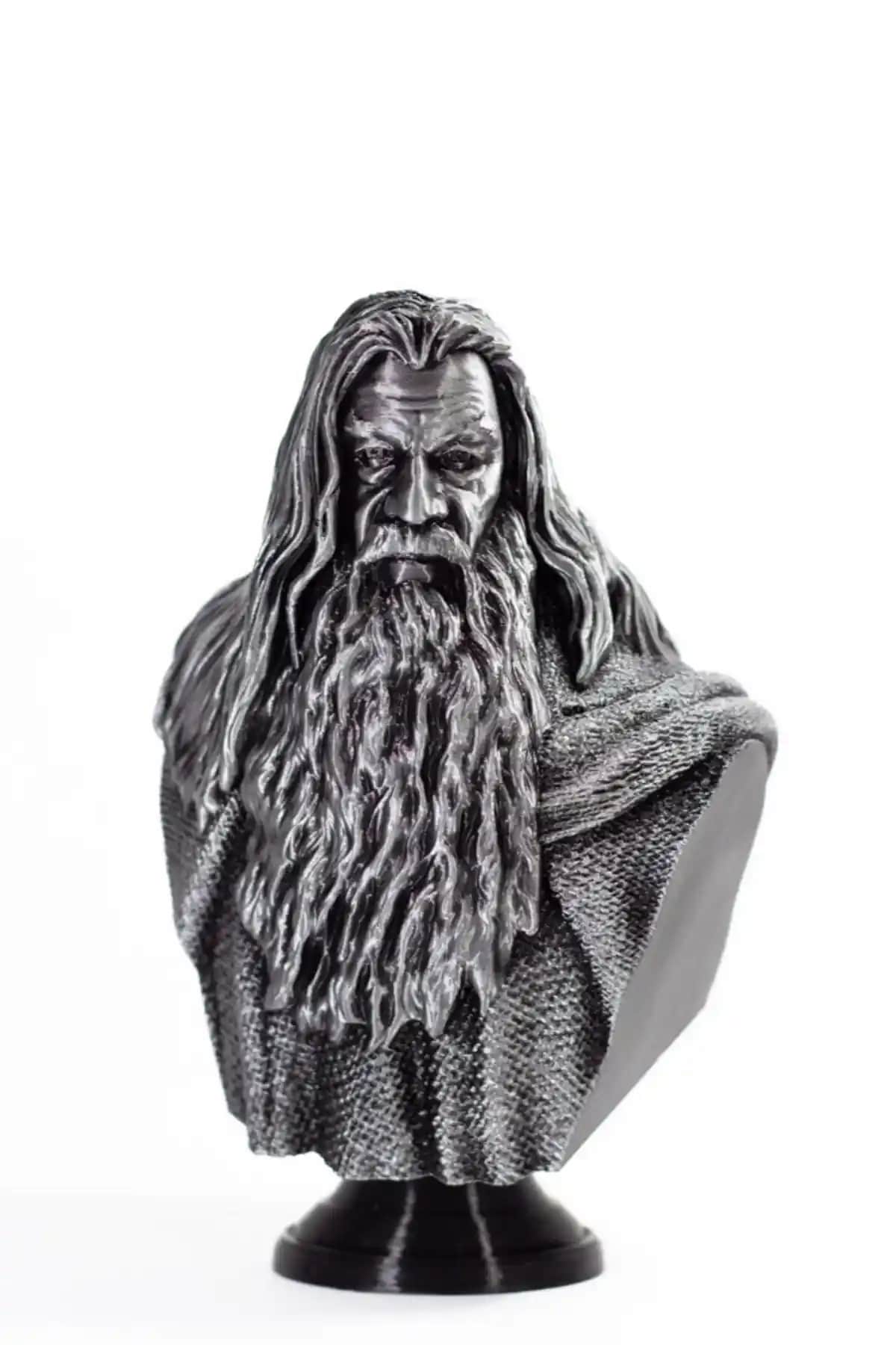 Dream3D Gandalf Büst Yüzüklerin Efendisi Serisi Koleksiyon Parçası