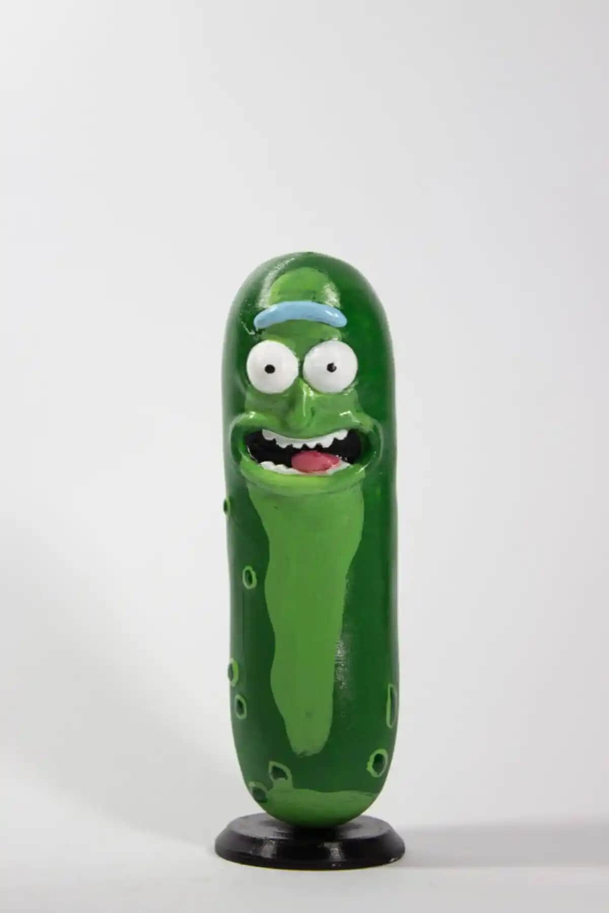 Dream3D Pickle Rick Figürü Türkiye Menşei Yüksek Kalite Çizgi Dizi Koleksiyonu