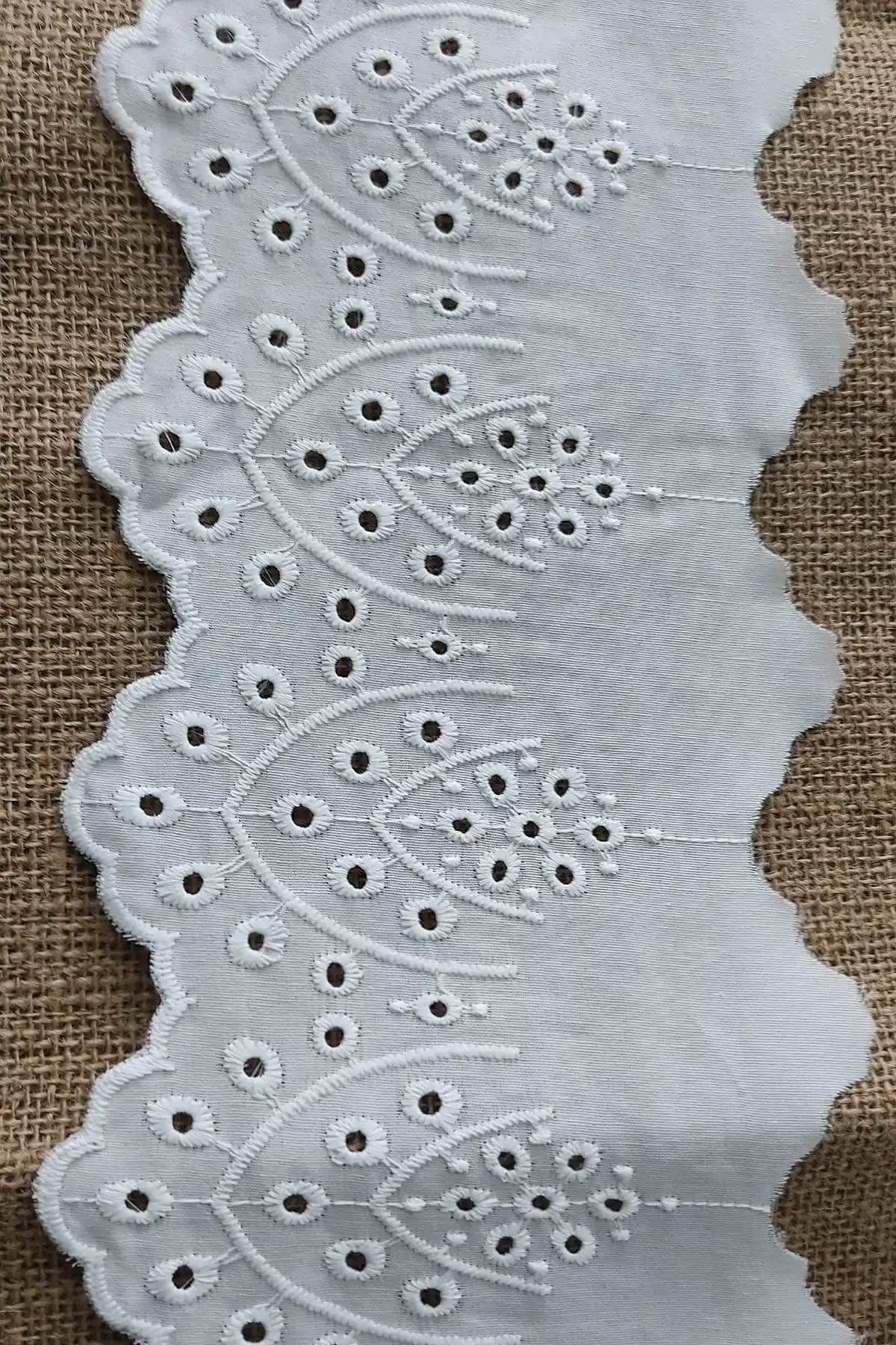 Duayen Fisto Vual Retro Vintage Güpür Dekoratif Tekstil Detayları (75-90 karakter)