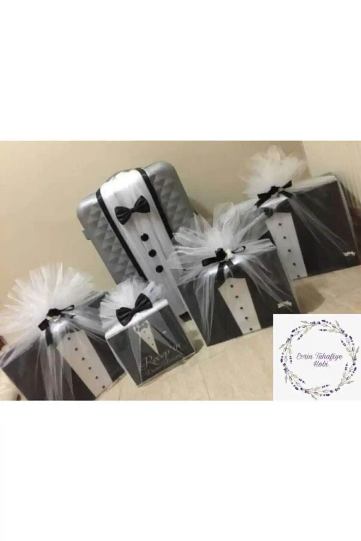 Ecrin Tuhafiye Damat Bohça Süsleme Seti: Şık ve Pratik Detaylar ile Kişiselleştirme