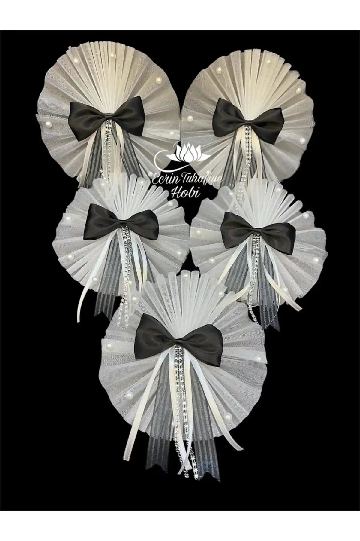 Ecrin Tuhafiye Hobi Ürünleri Karşılaştırması: Damat Bohça Süsü ve Kırık Beyaz Süsleme Tülü