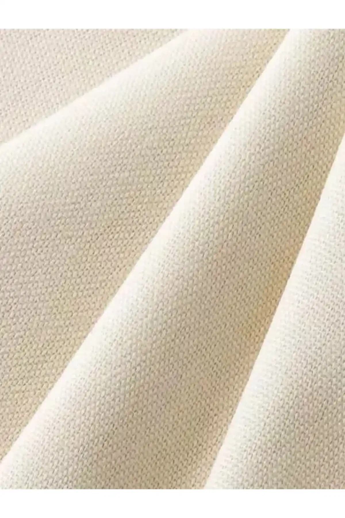 Elbasan Tekstil Gabardin Kumaş Doğal Bej Renkli Şıklık ve Dayanıklılık Sunar