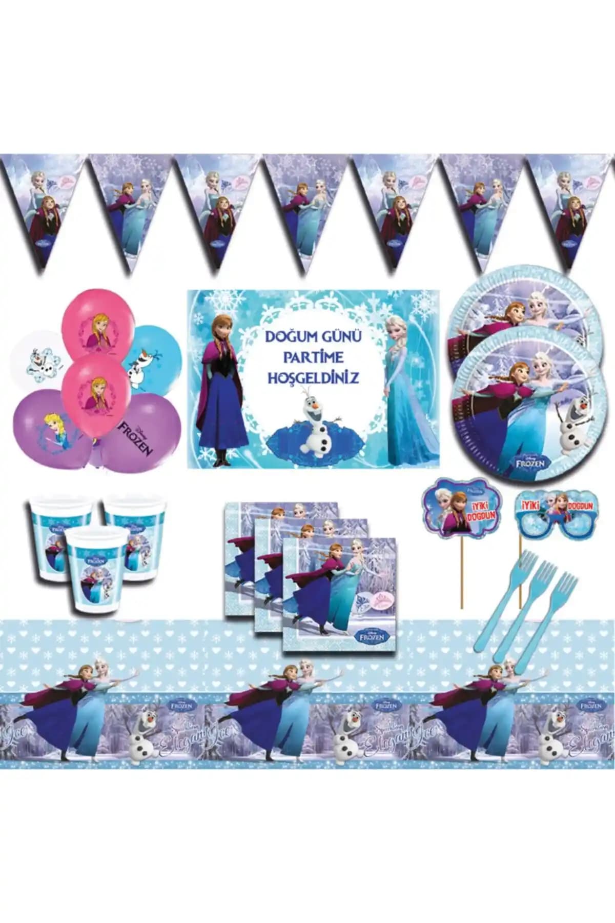 Elsa ve Karlar Ülkesi Temalı Doğum Günü Parti Setleri Karşılaştırması ve Seçim Rehberi
