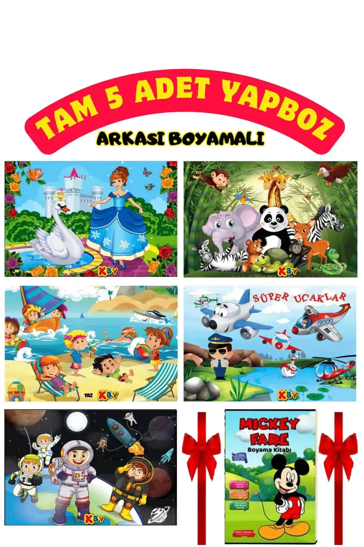 Ema Çocuk 25x35cm ve trendx7 8'li Yapboz Setleri Karşılaştırması