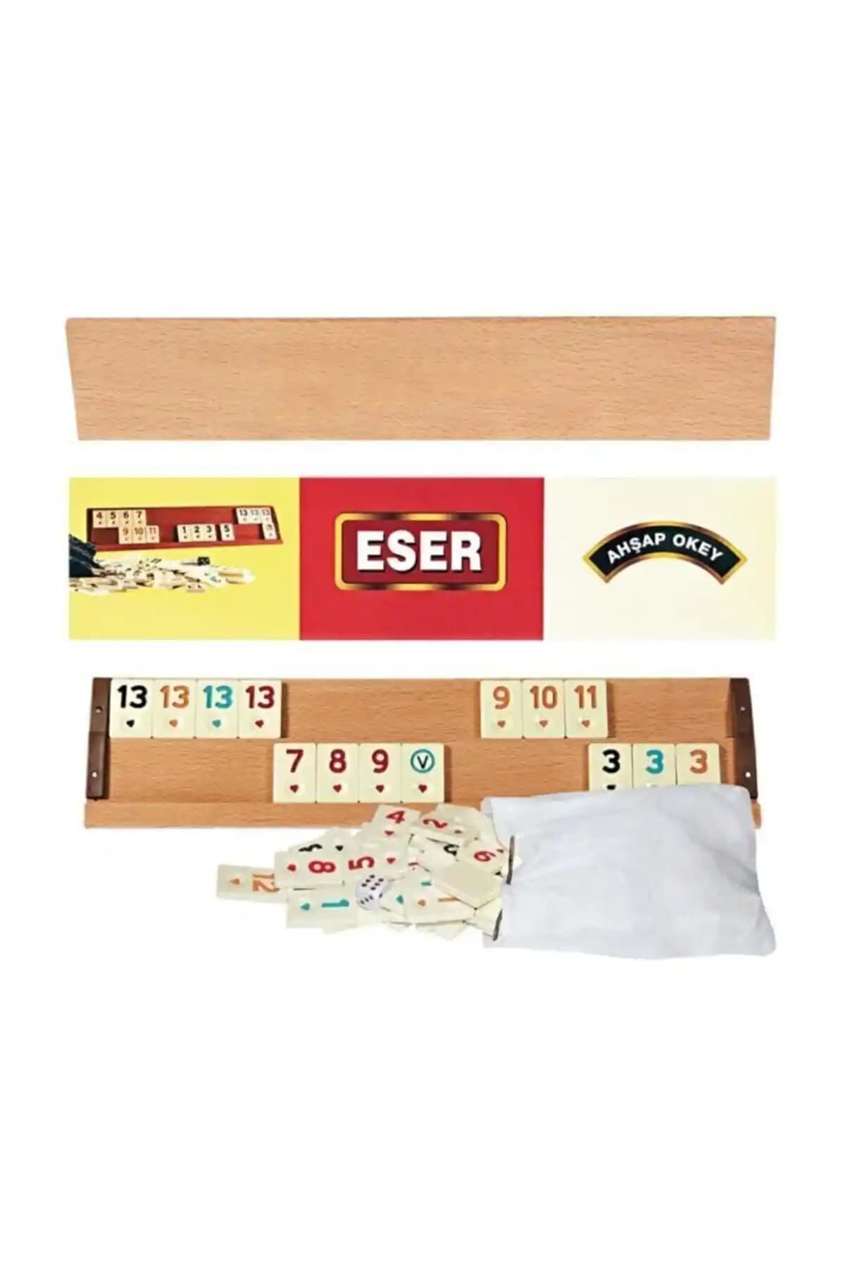 Eser Büyük Boy Ağaç Okey Takımı ve Genel Markalar Cilalı Ahşap Okey Takımı Karşılaştırması