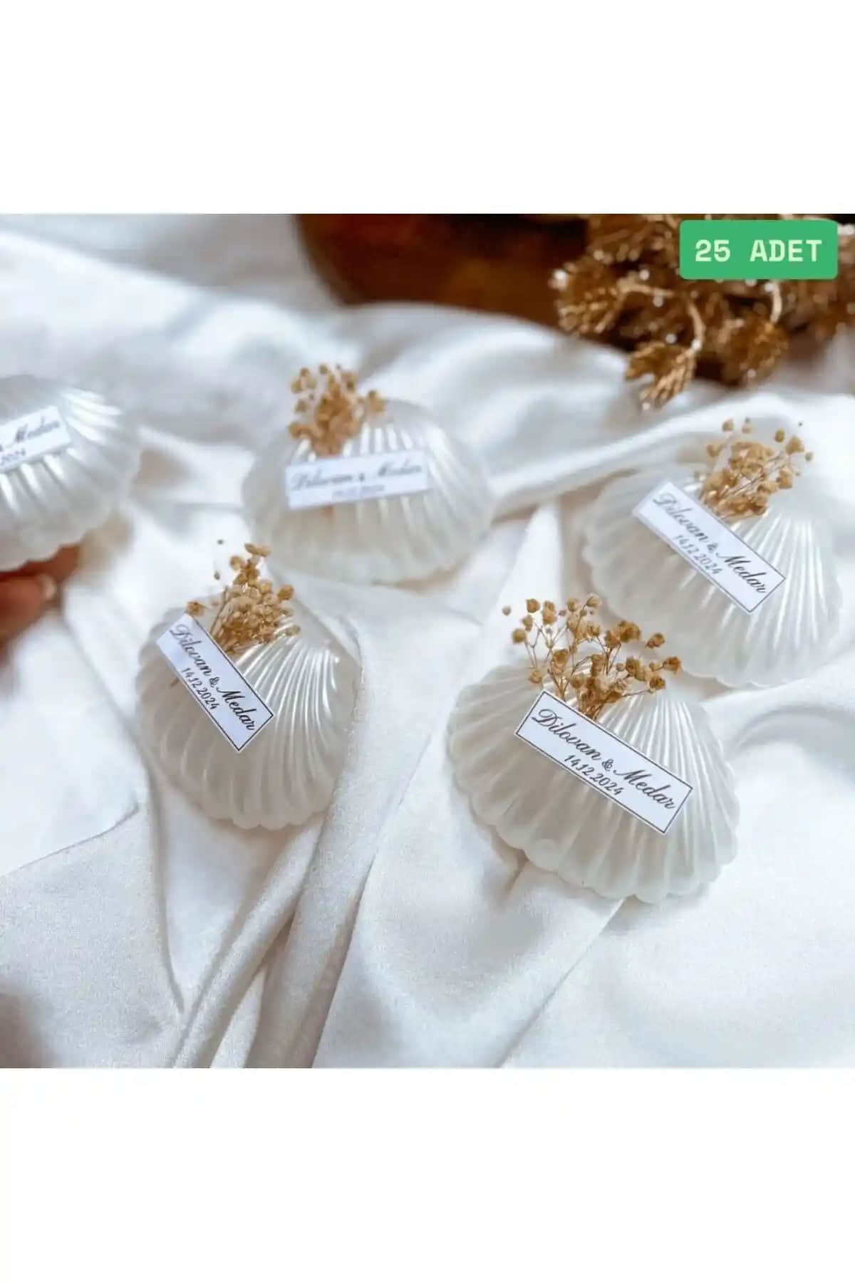 Estesua Özel Tasarım Istiridye Mumlarıyla Şık ve Doğal Dekorasyon Çözümleri