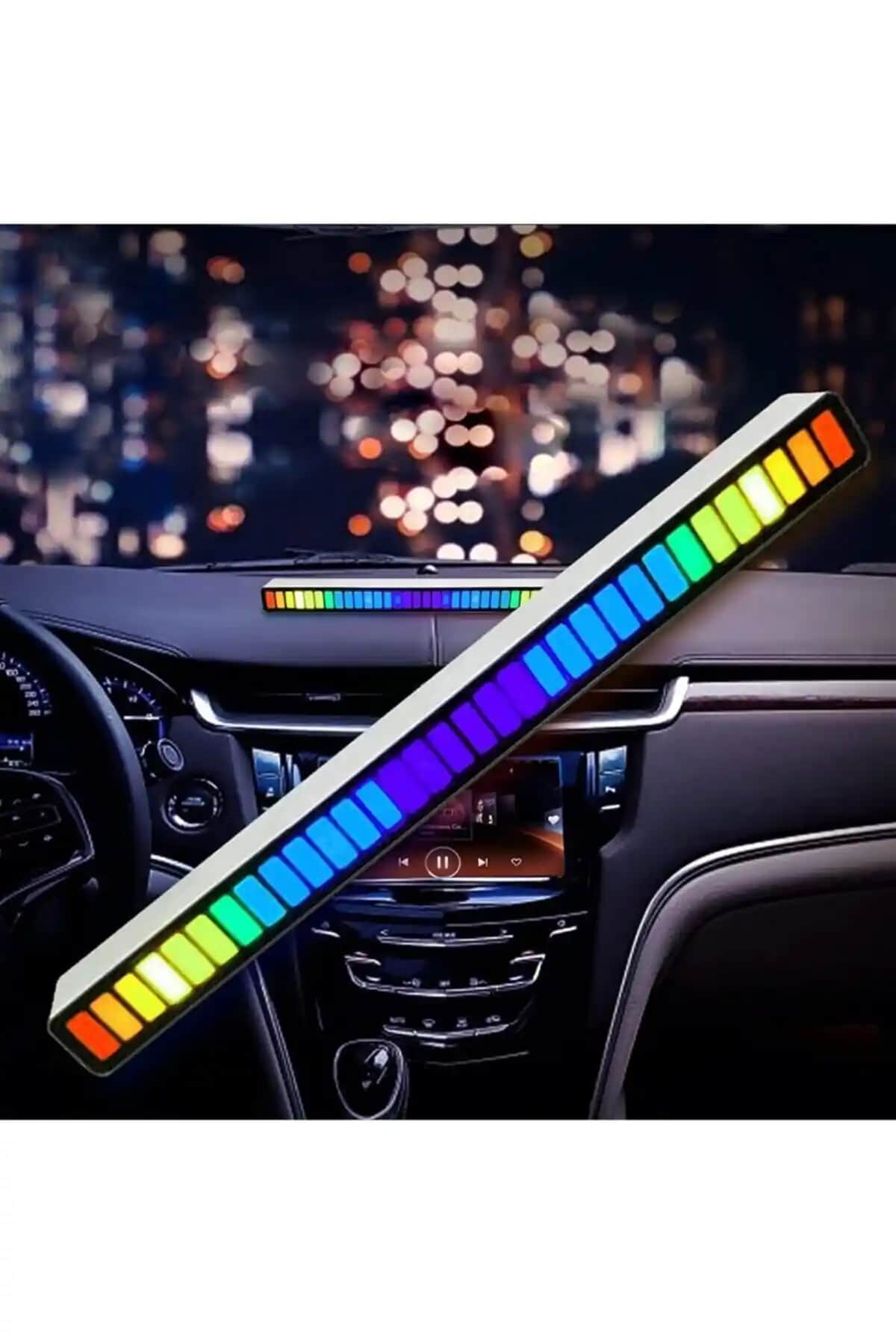 Gaman RGB Çubuk Sese Duyarlı Ekolaizer: Modern Tasarım ve Yüksek Performanslı Ses Deneyimi