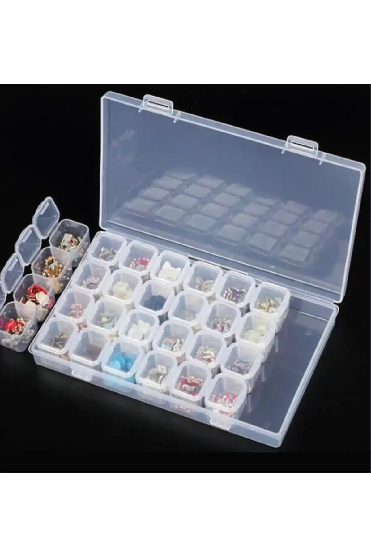 Genel Markalar 28'li Hobi ve Boncuk Kutusu: Çok Yönlü ve Pratik Depolama Çözümü