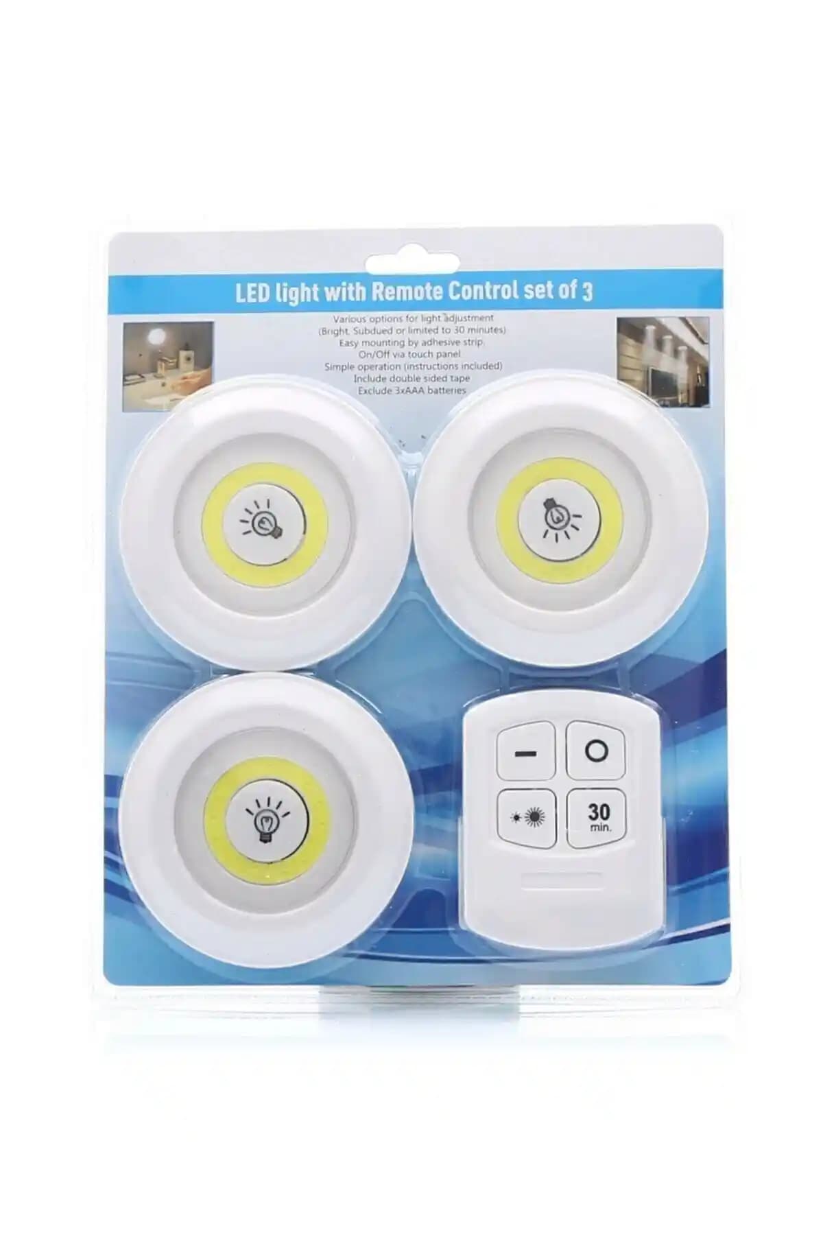 Genel Markalar 3 Lü Kumandalı LED Spot Lambalar Karşılaştırması ve Kullanım İpuçları