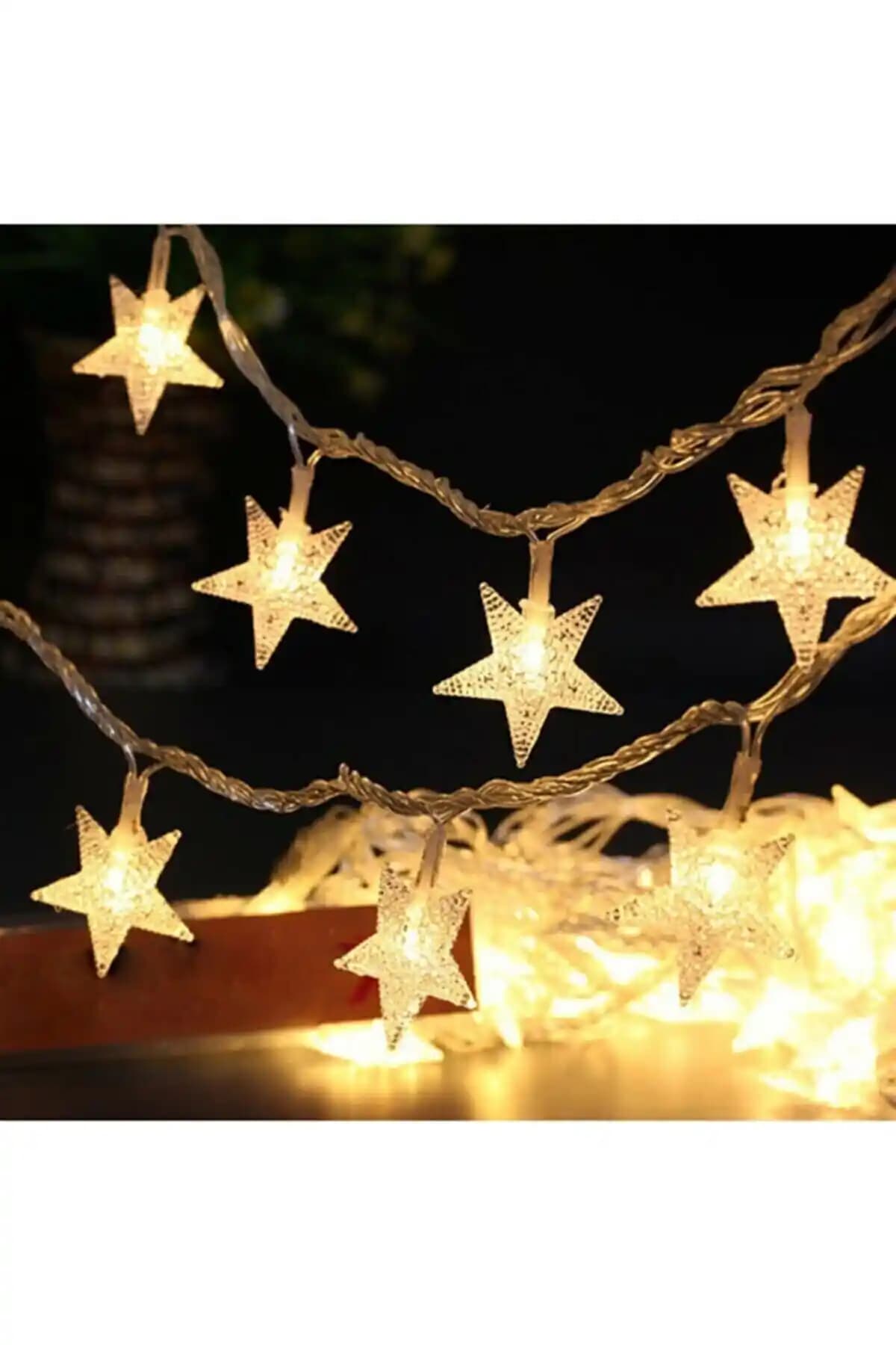 Genel Markalar 5 Metre Yılzlı Pirinç LED Günışığı Ramazan Süsü Dekoratif Işık