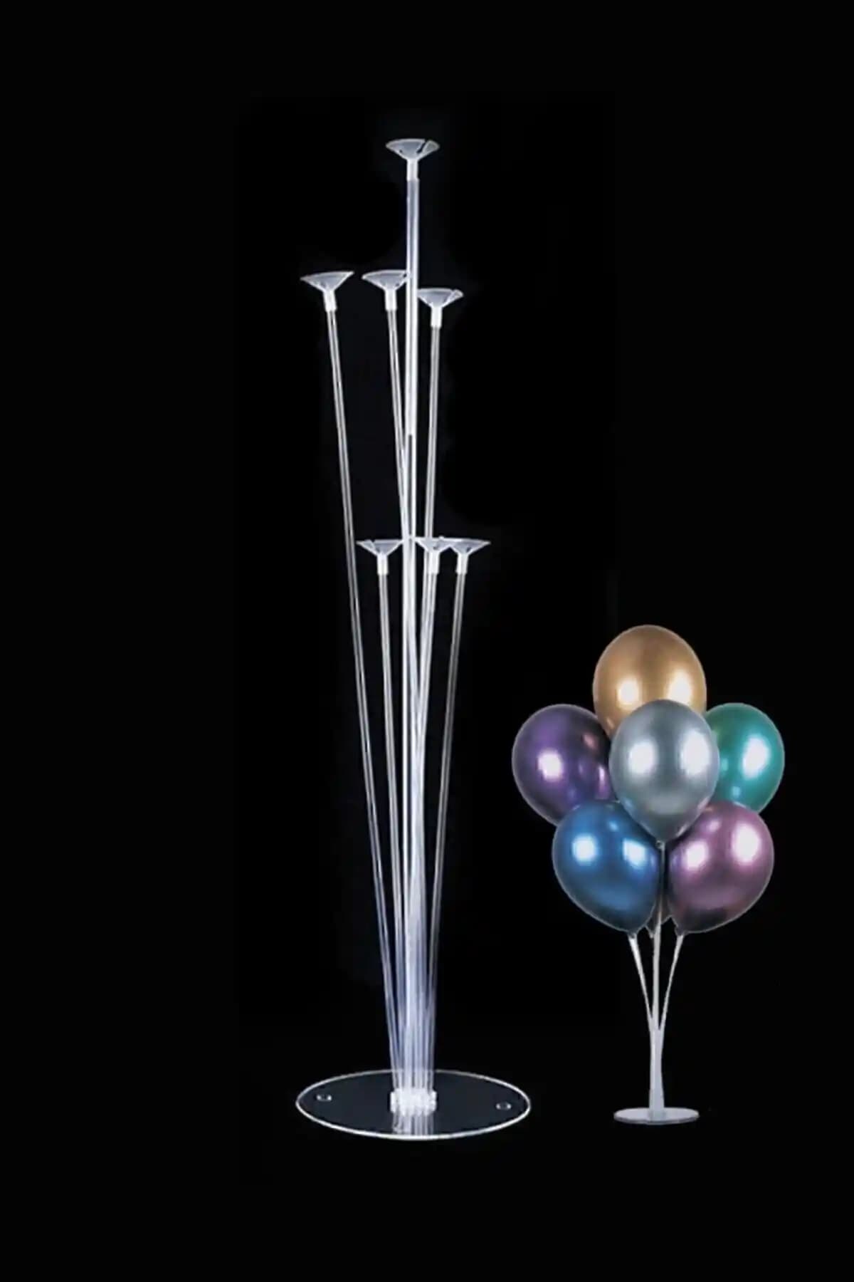 Genel Markalar Balon Stanı Ayaklı 7 Çubuklu – Dayanıklı ve Şık Dekoratif Ürün