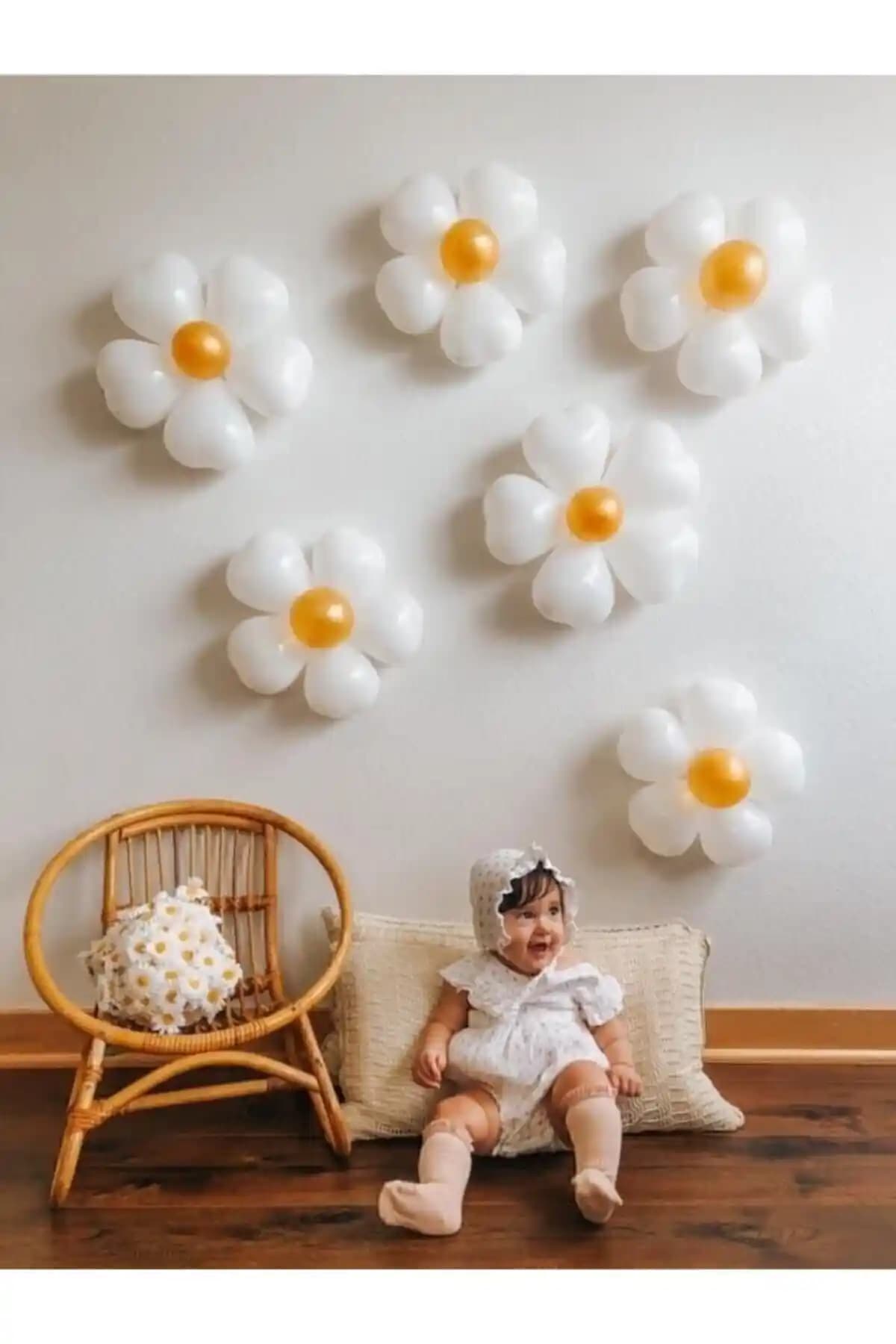 Genel Markalar Fyd 36 Balonlu Papatya Yapma Aparatı ile Renkli ve Eğlenceli Dekorasyon Deneyimi