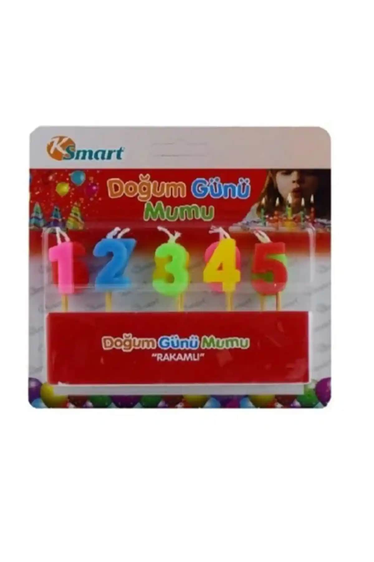 Genel Markalar Kartela Rakamlı Doğum Günü Mumu ve Parti Dolabı Makaron Pasta Mumlarının Karşılaştırması