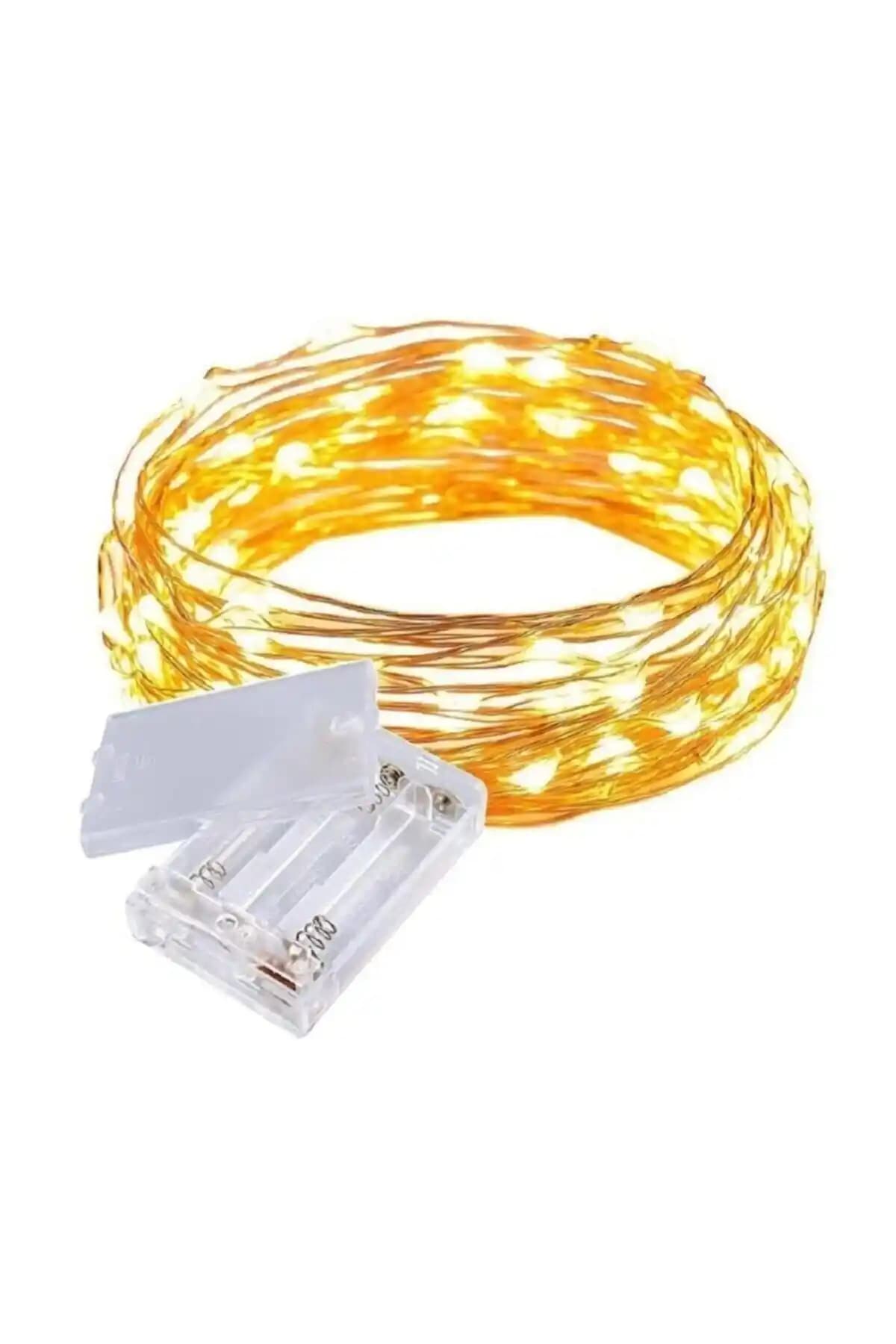 Genel Markalar Peri Led Pilli 5 Metre 50 Led Sarı Işık Dekoratif LED Işık Özellikleri ve Kullanım İpuçları