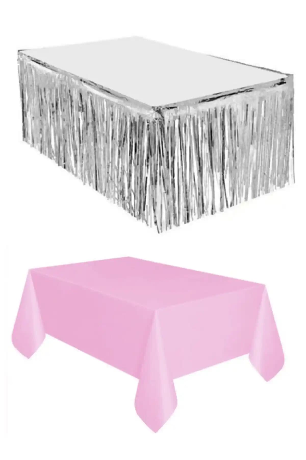 Gümüş Metalize Masa Eteği ve Masa Örtüsü Seçenekleri Karşılaştırması