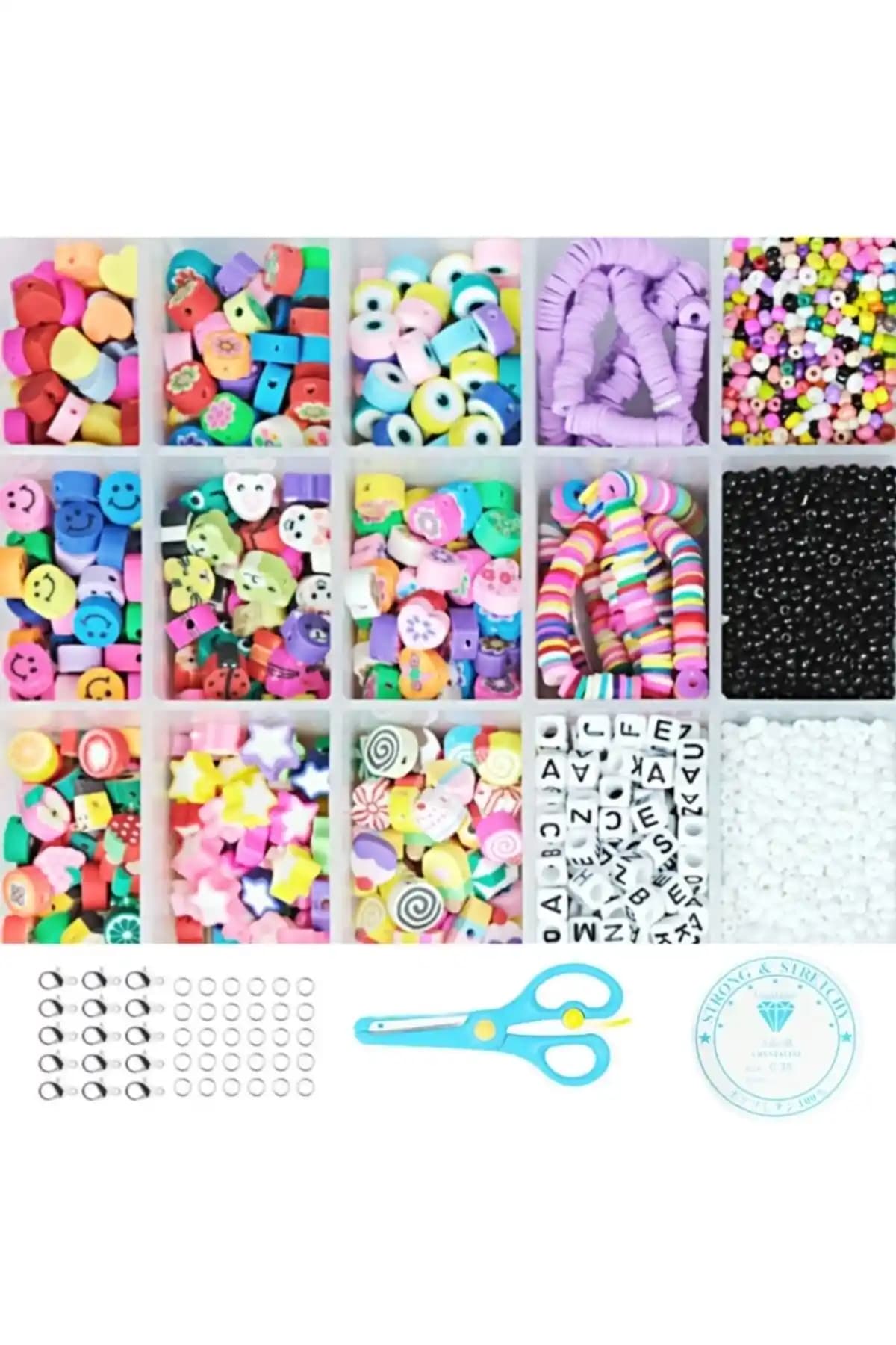 Hasan Erdoğan Takı Malzemeleri Seti: Yaratıcılığı Destekleyen Çoklu Boncuk ve Hobi Paketi