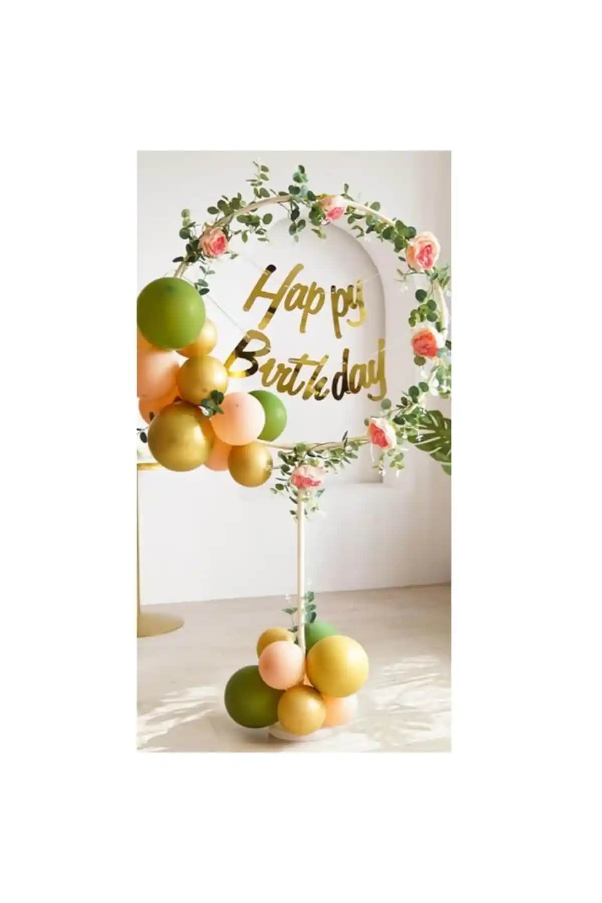 Home Yuvarlak Ayaklı Balon Standı: Estetik ve Pratik Tasarım ile Dekorasyonunuza Şıklık Katar