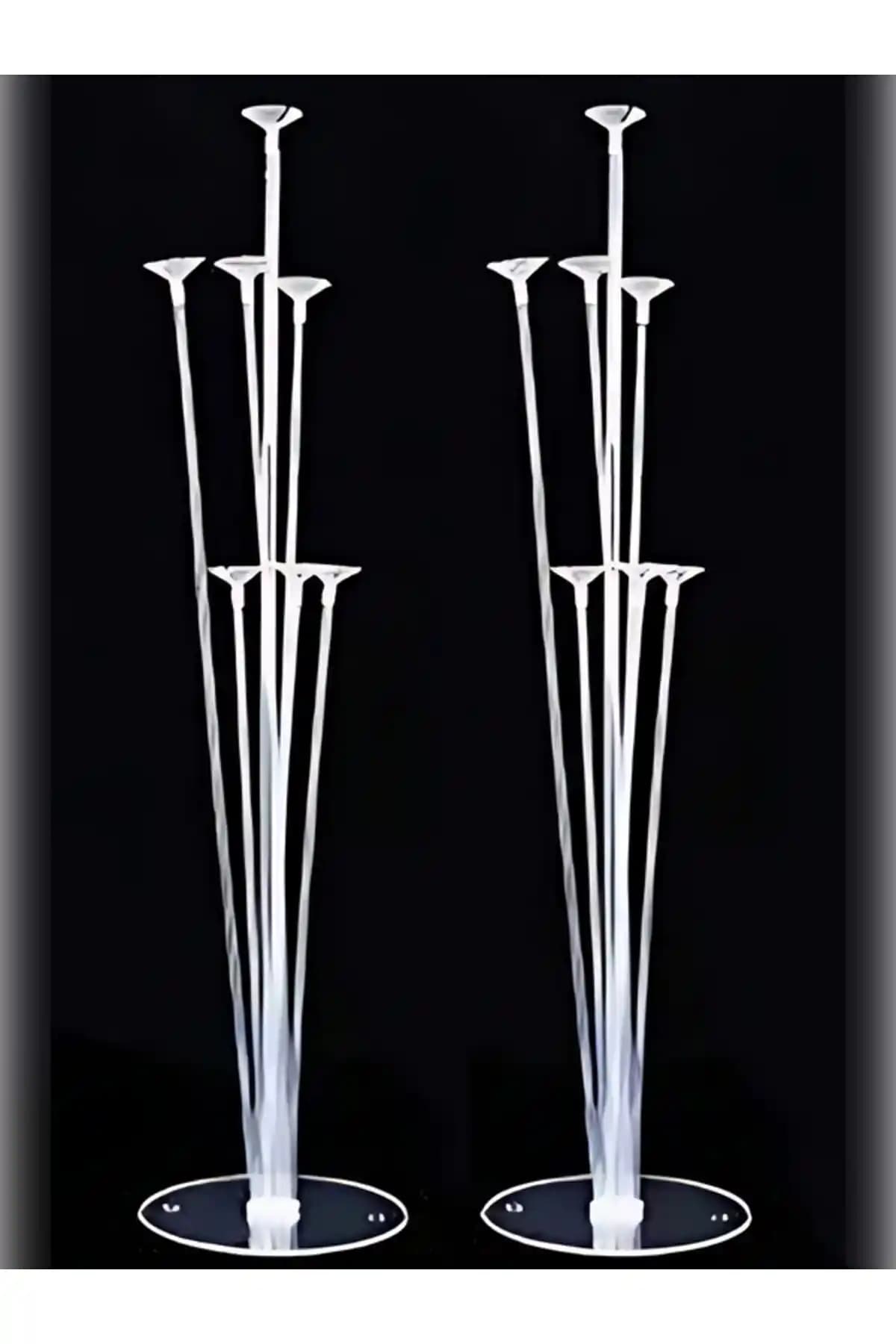 İki Adet Balon Süsleme Standı: Dayanıklı ve Çok Yönlü Parti Dekorasyon Aracı