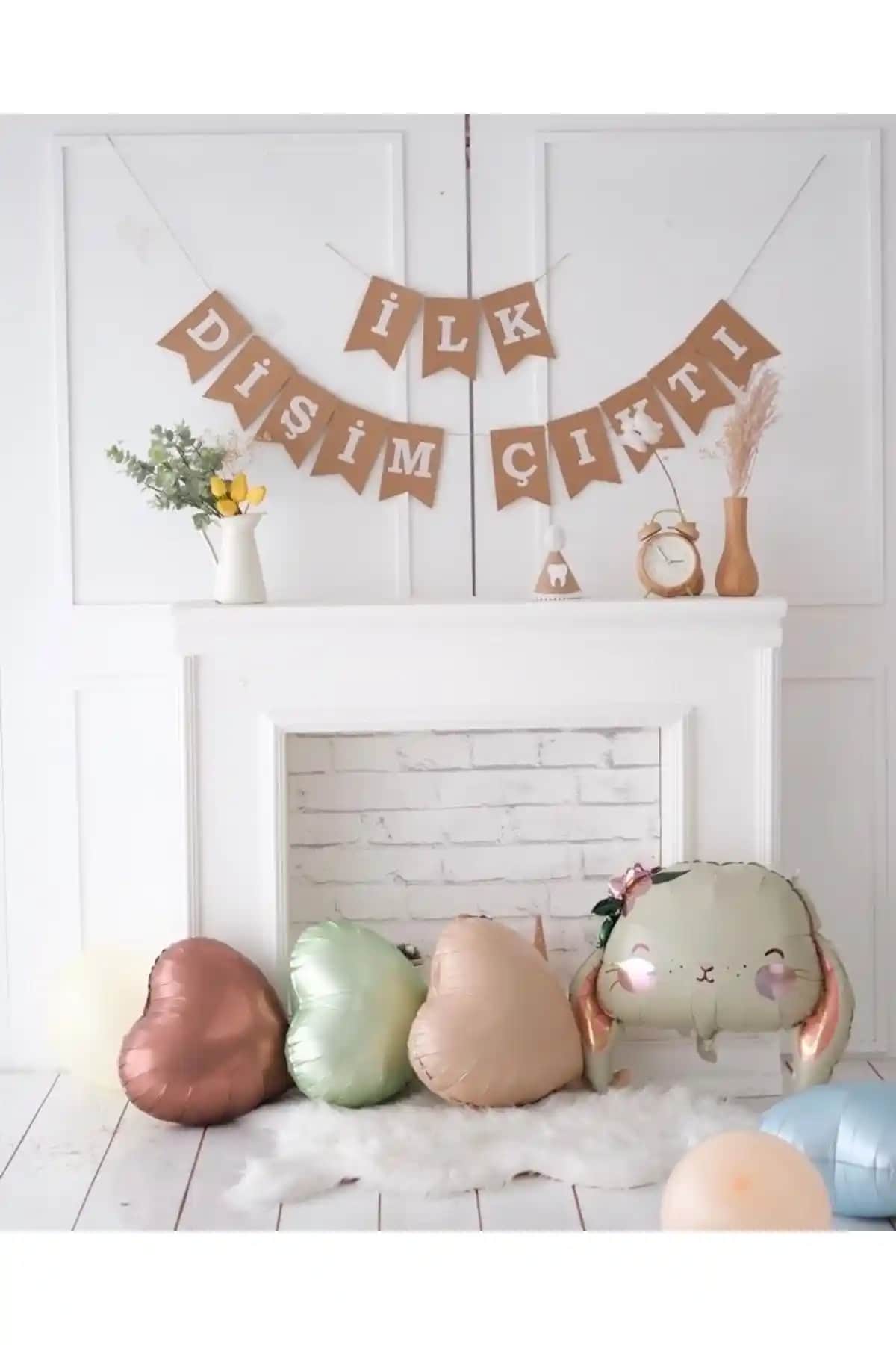 İlk Dişim Çıktı Temalı Partifabrik Süsleri: Banner ve Pasta Bayrağı Karşılaştırması