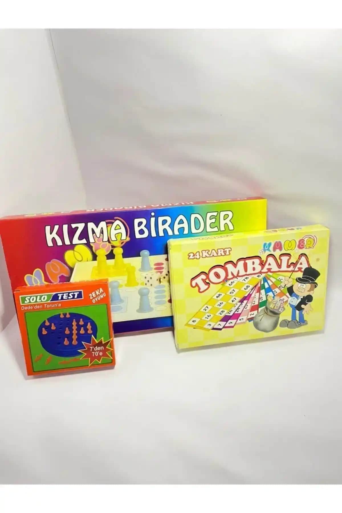 Kamer Kızma Birader Tombala-Solo Test Yılbaşı Oyun Seti: Aile ve Arkadaşlar İçin Eğlenceli Aktiviteler