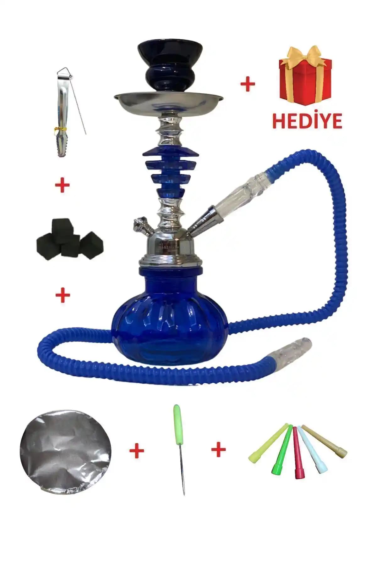 Kamp ve Ev Kullanımı İçin Pratik ve Şık Camp & Shisha Nargile Takımı