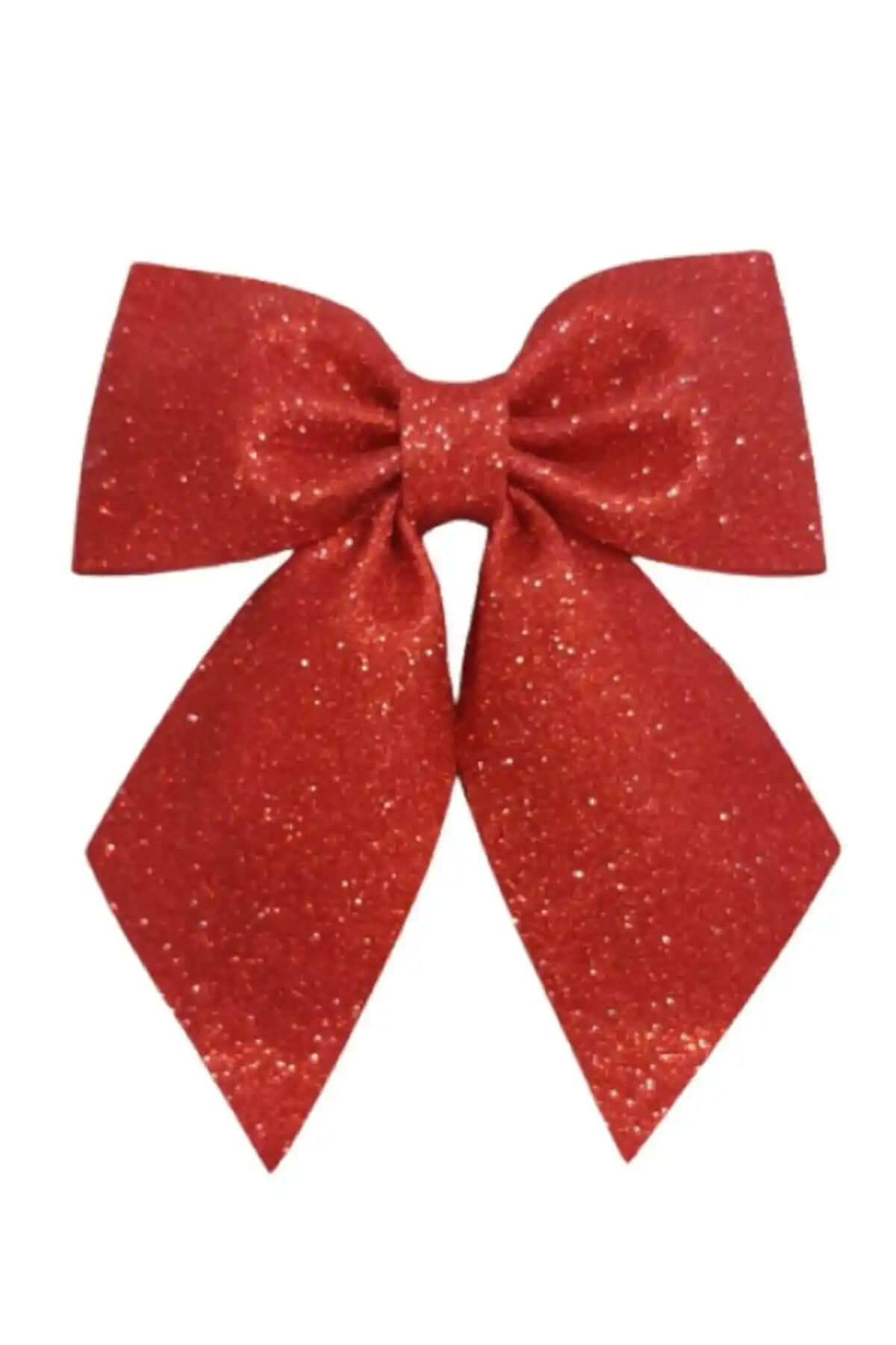 Kırmızı Simli Eva Malzemeden Pembe Mavi Süs Anka Dekoratif Ürünleri